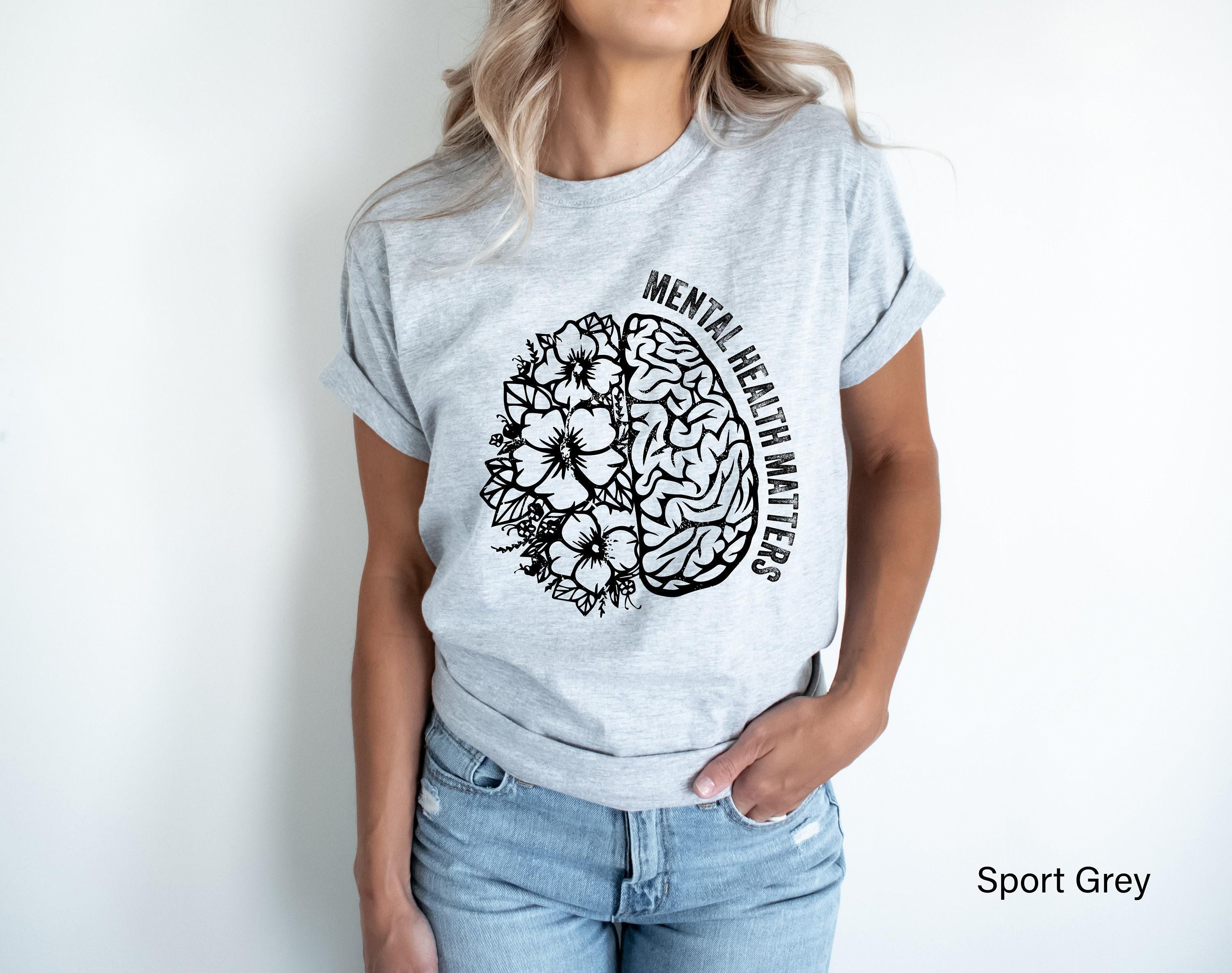 Mental Health Matters Sweatshirt, Women's Mental Health Awareness Shirt, Positive Hoodie, Anxiety Shirt, ADHD Shirt, The