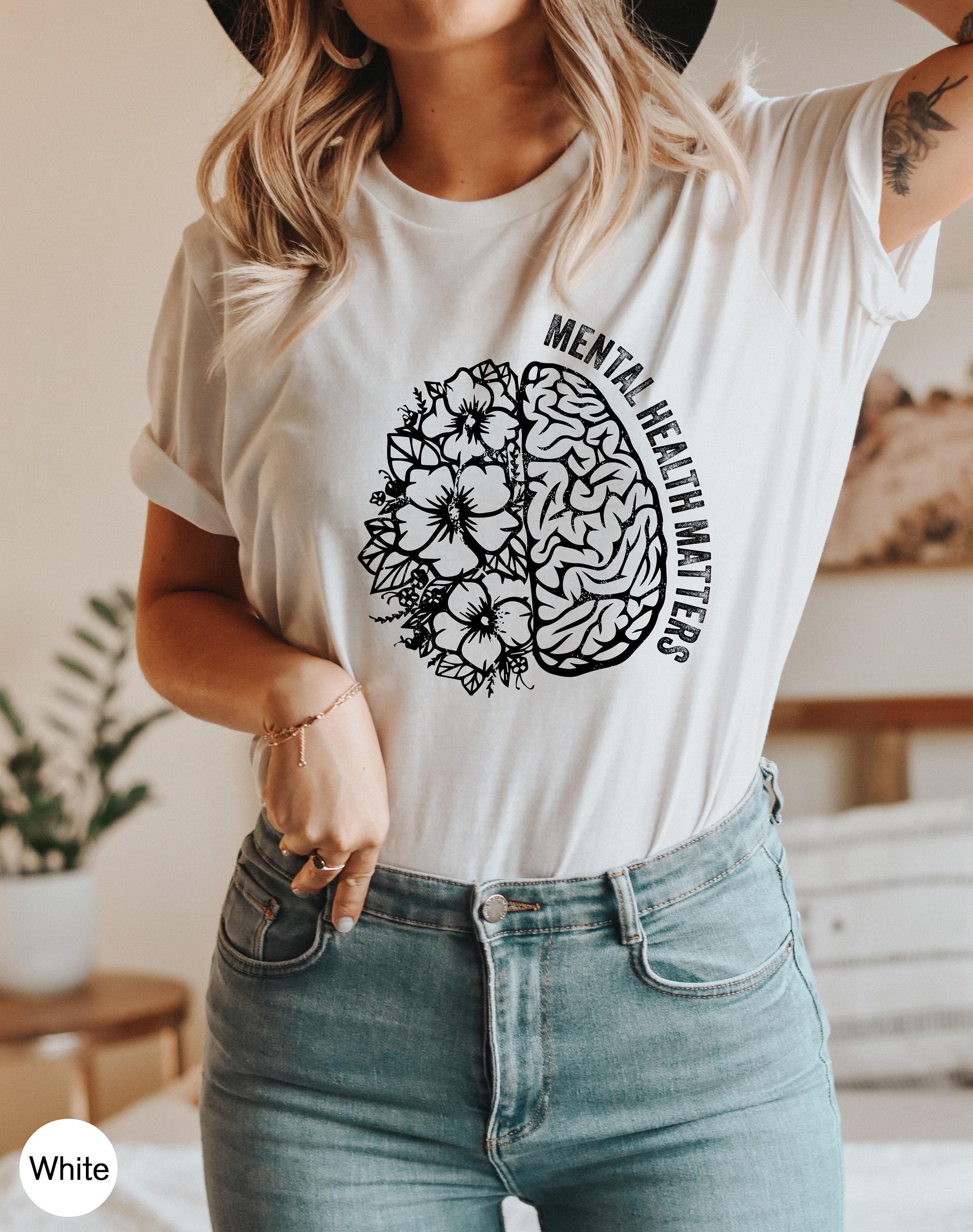 Mental Health Matters Sweatshirt, Women's Mental Health Awareness Shirt, Positive Hoodie, Anxiety Shirt, ADHD Shirt, The