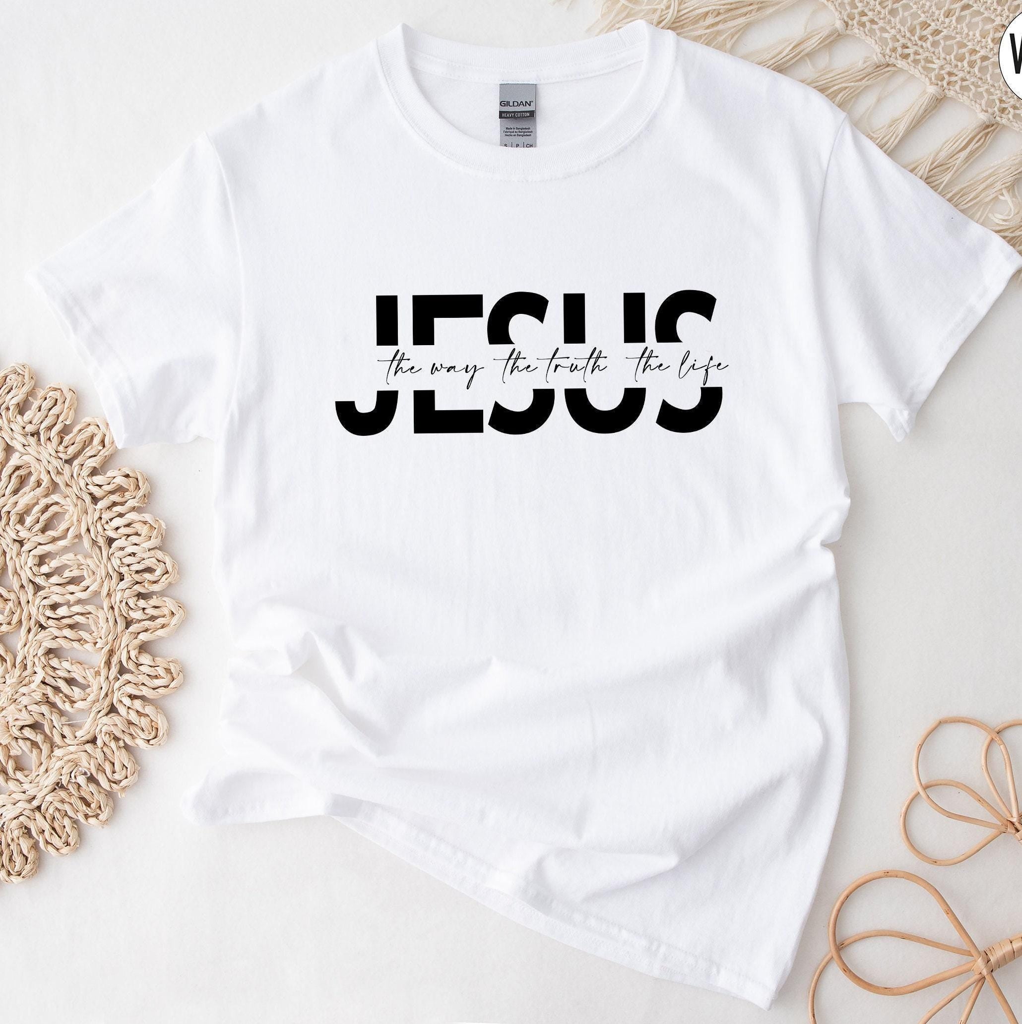 Christian Sweatshirt, Jesus Apparel, Jesus Shirt, Religious Gifts For Women, Catholic Shirt, Cute Christian Shirts, Chri