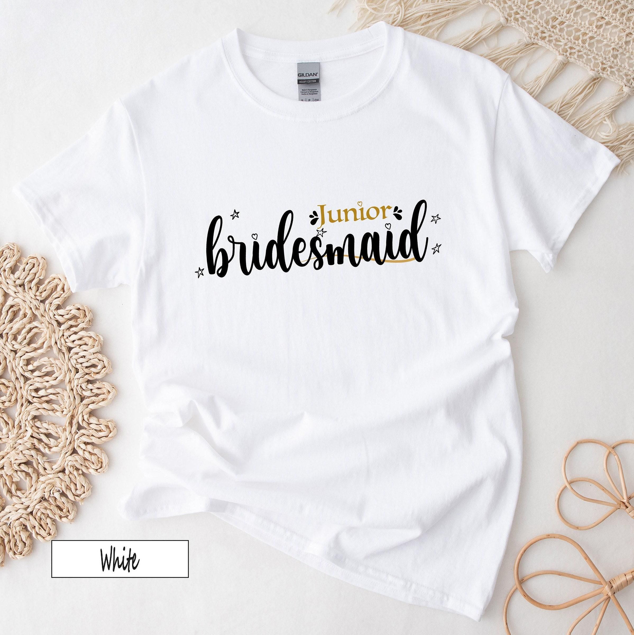 Junior Bridesmaid Sweatshirt, Junior Bridesmaid Shirt, Cute Junior Bridesmaid Proposal Hoodie, Trendy Jr Bridesmaid T shirt