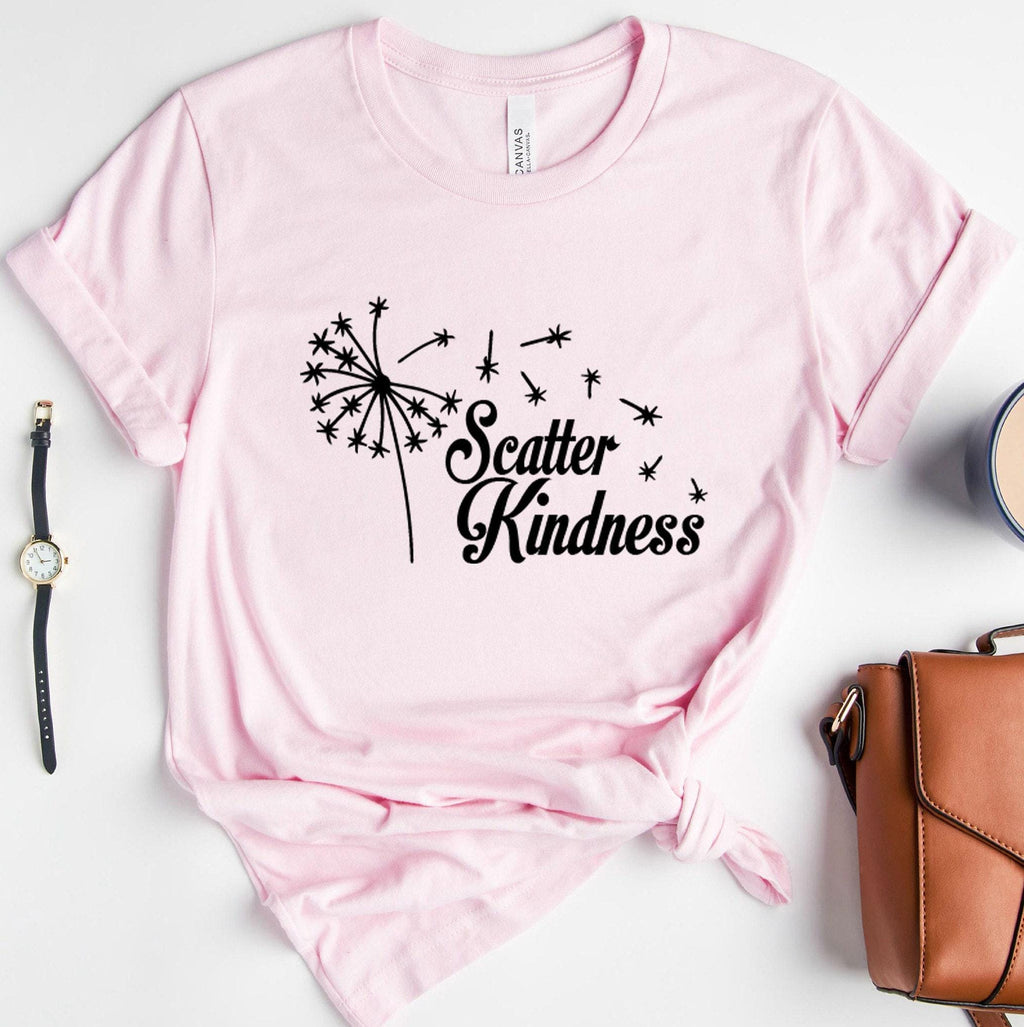 Scatter Kindness Sweatshirt, Wildflowers Shirt, Flowers T shirt, Flowery Tshirt Gift For Women, Funny Plant Lady Tee