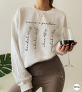 Custom Mama's Garden Sweatshirt, Personalized Birth Month Flower Shirt, Mom's Flower Garden Hoodie, Customized Mother's Day Gifts