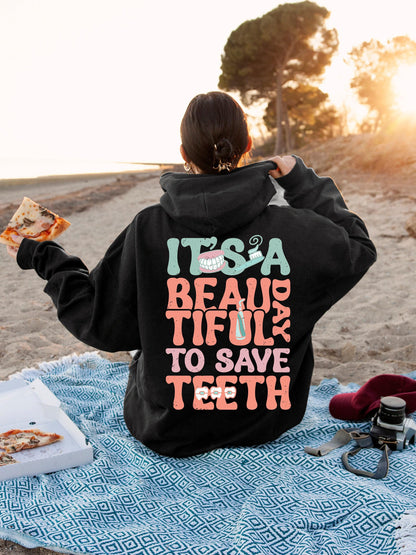 Custom Dentist Hoodie, It's A Good Day To Save Teeth Shirt, Women's Dentistry Sweatshirt, Dental Student Tee, Gift For Dentist