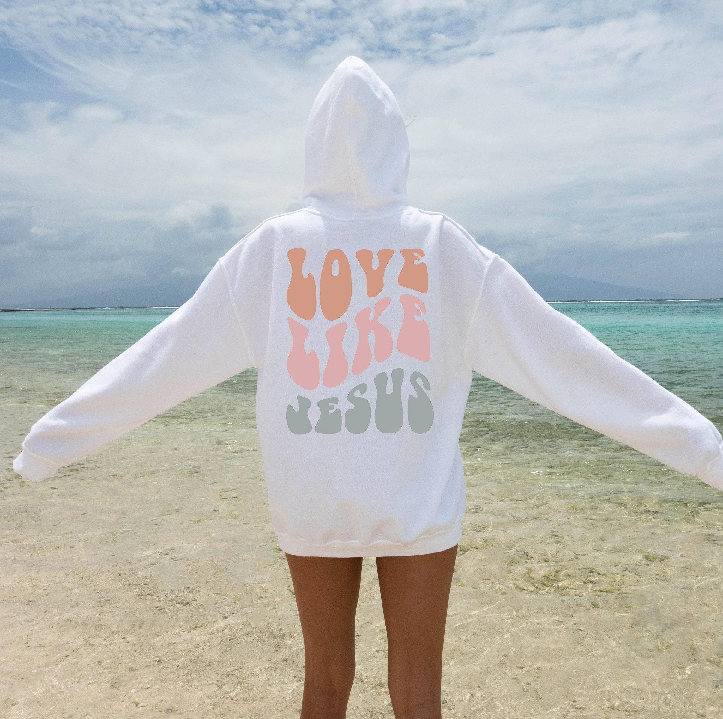 Love Like Jesus Sweatshirt, Aesthetic Christian Shirt, Jesus Apparel, Trendy Christian Tshirt, Religious Shirts, Christi