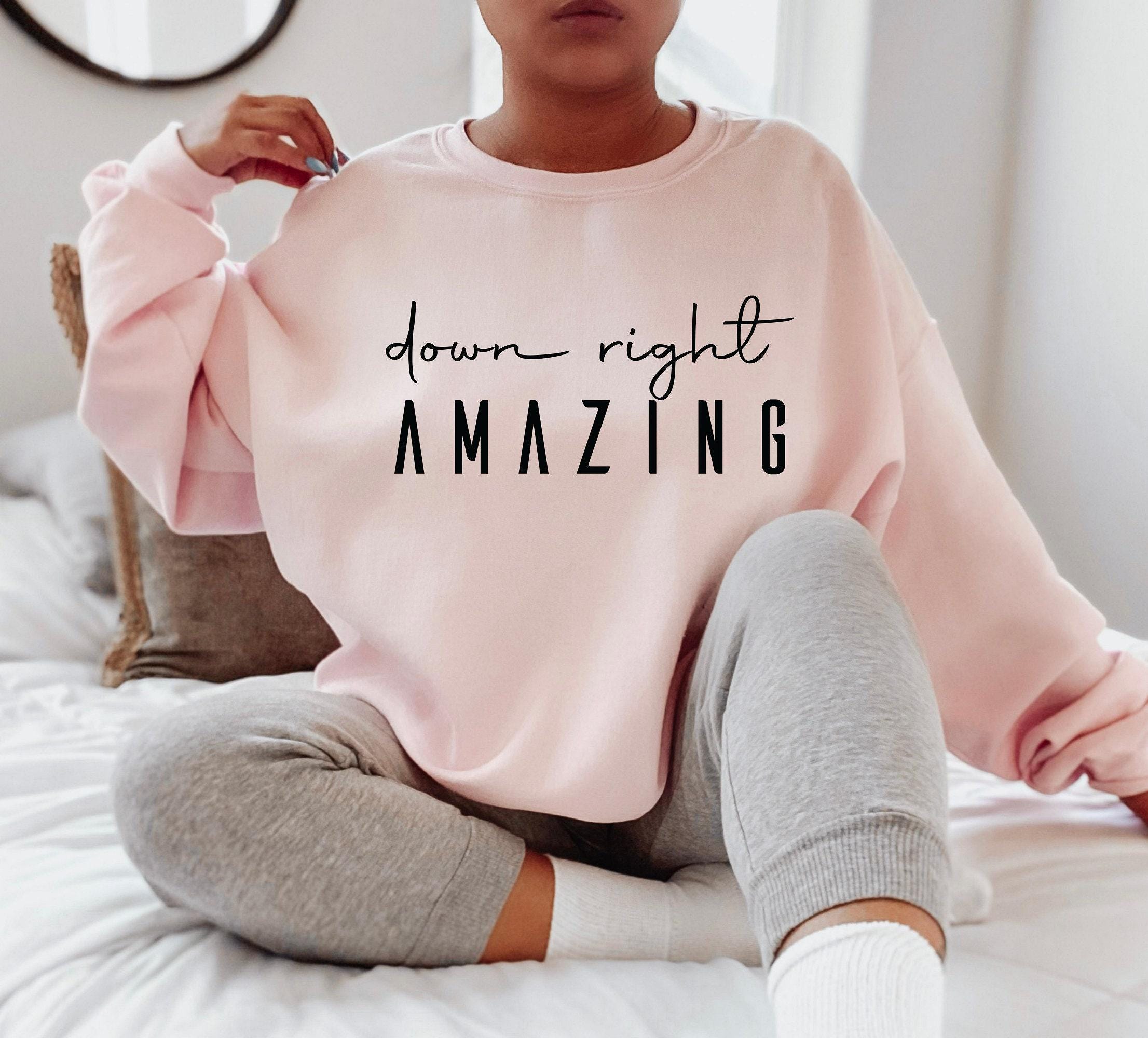 Down Right Amazing Sweatshirt, Down Syndrome Awareness Shirt, Down Syndrome Mom Gifts, Down Syndrome Day Tshirt,Aware Of