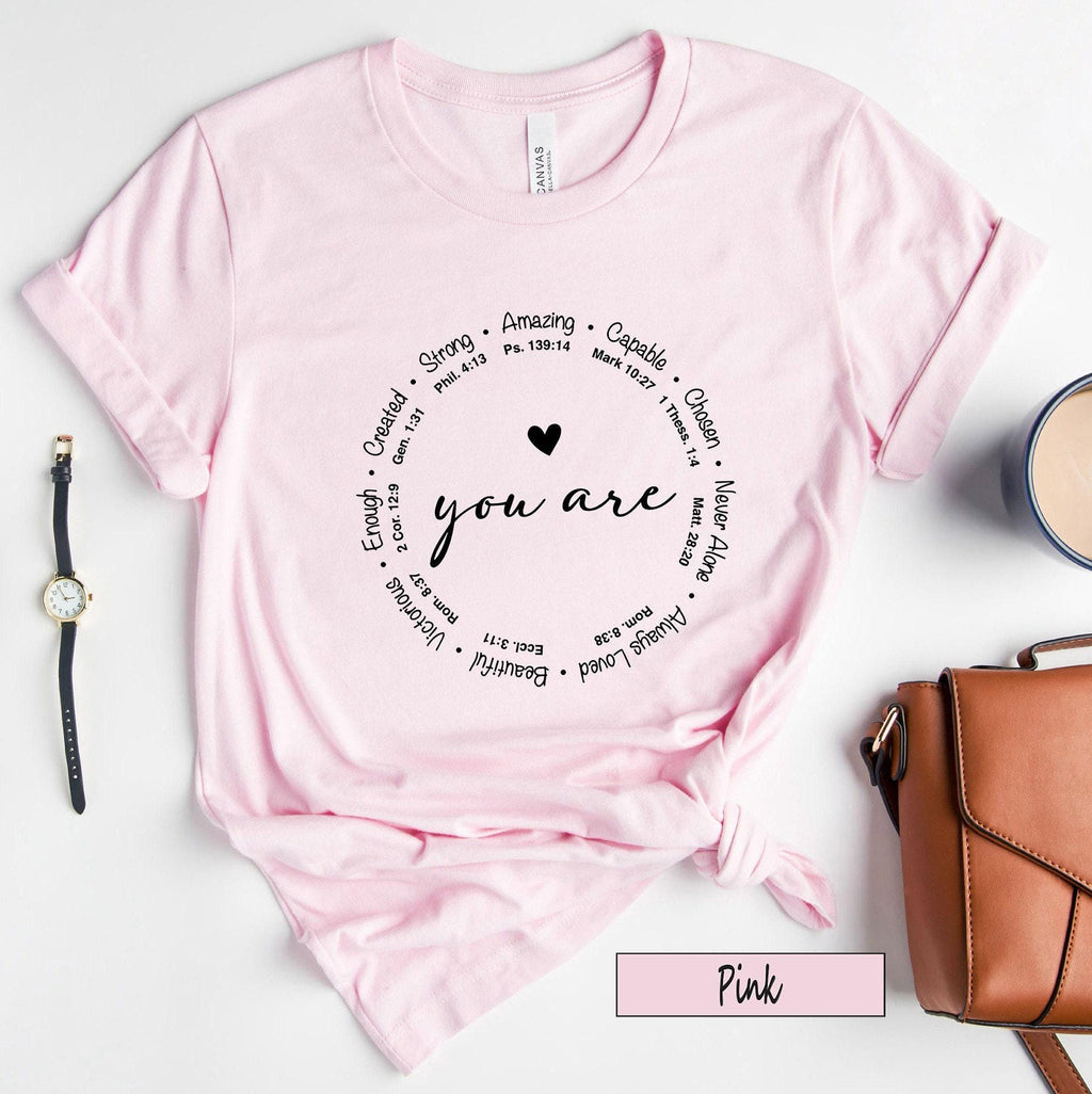 You Are Inspiration Sweatshirt, Christian Shirt, Motivational Hoodie, Bible Verse T shirt, Religious Tshirt, Cute Enough