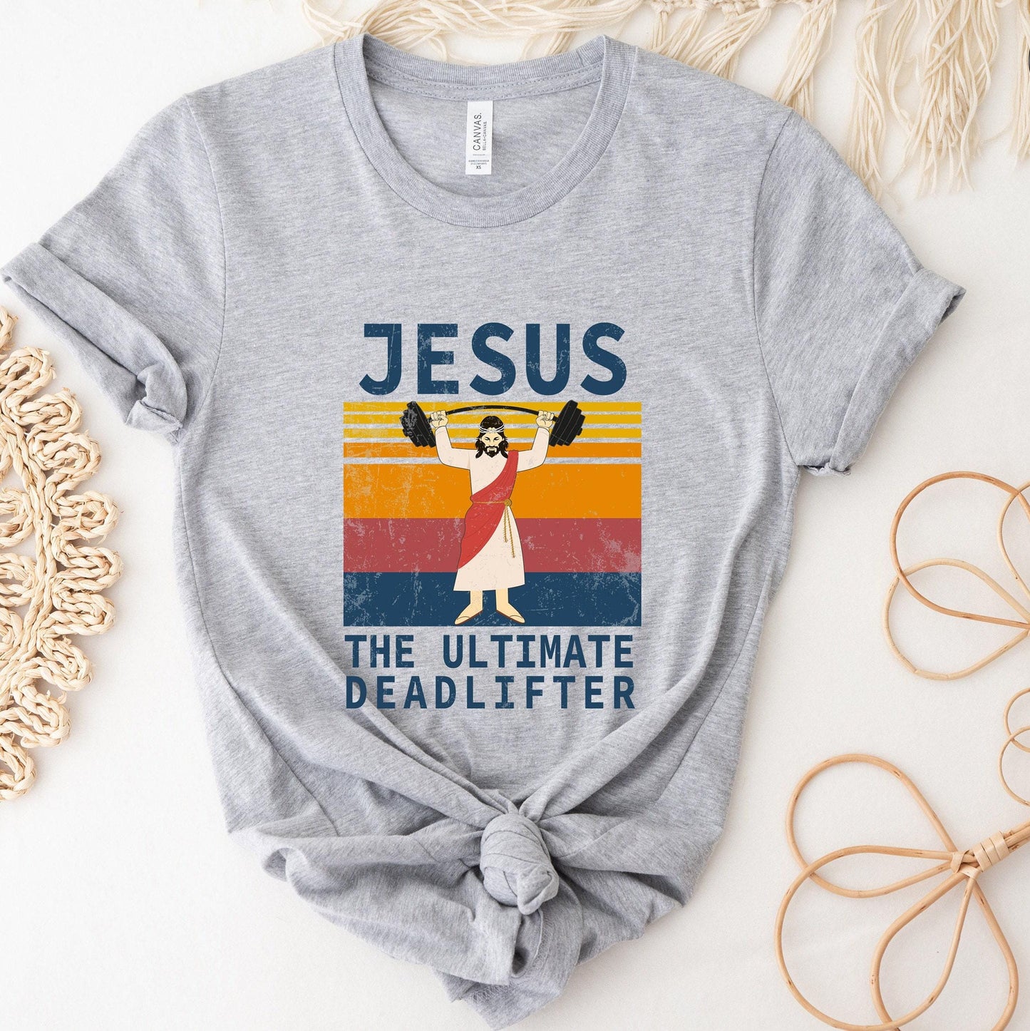 The Ultimate Deadlifter Shirt, Funny Jesus Shirt, Christian Shirt, Religious Shirt, Faith Shirt, Prayer Shirt, Christian Gifts