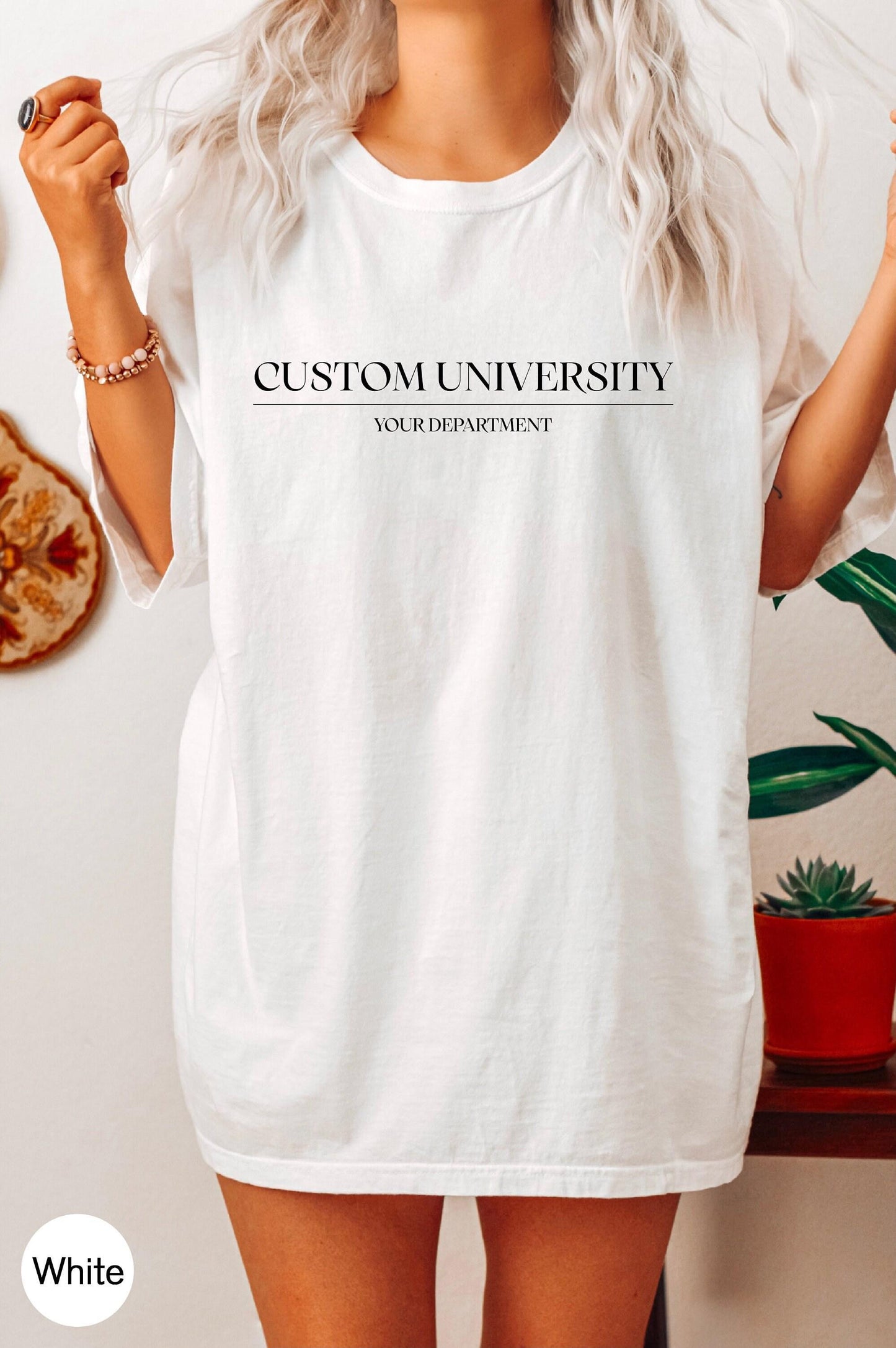 Custom University Sweatshirt, Personalized School Shirt, University of Custom Shirt, University Student Gifts, Personalized Gifts