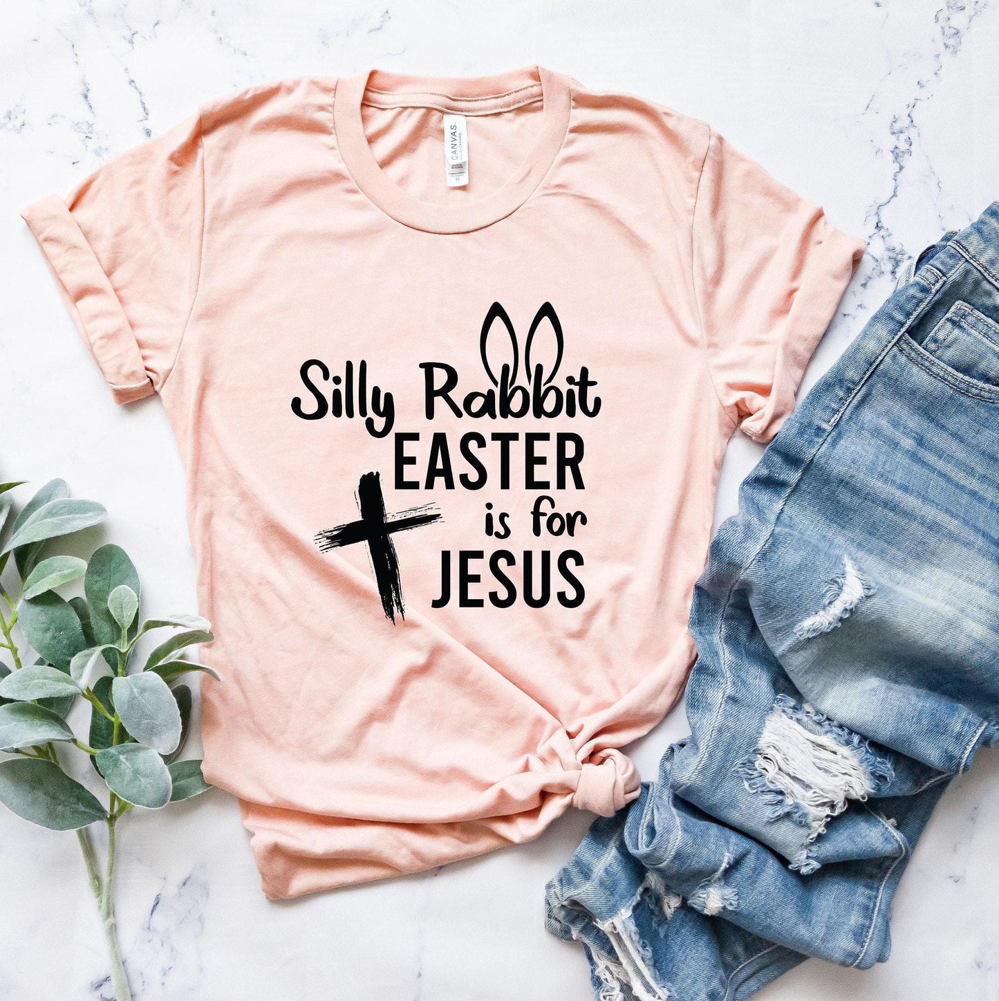 Silly Rabbit Easter Is For Jesus Shirt, Christian Sweatshirt, Funny Christian Easter Shirt, Religious Gifts For Women, Christian Gifts