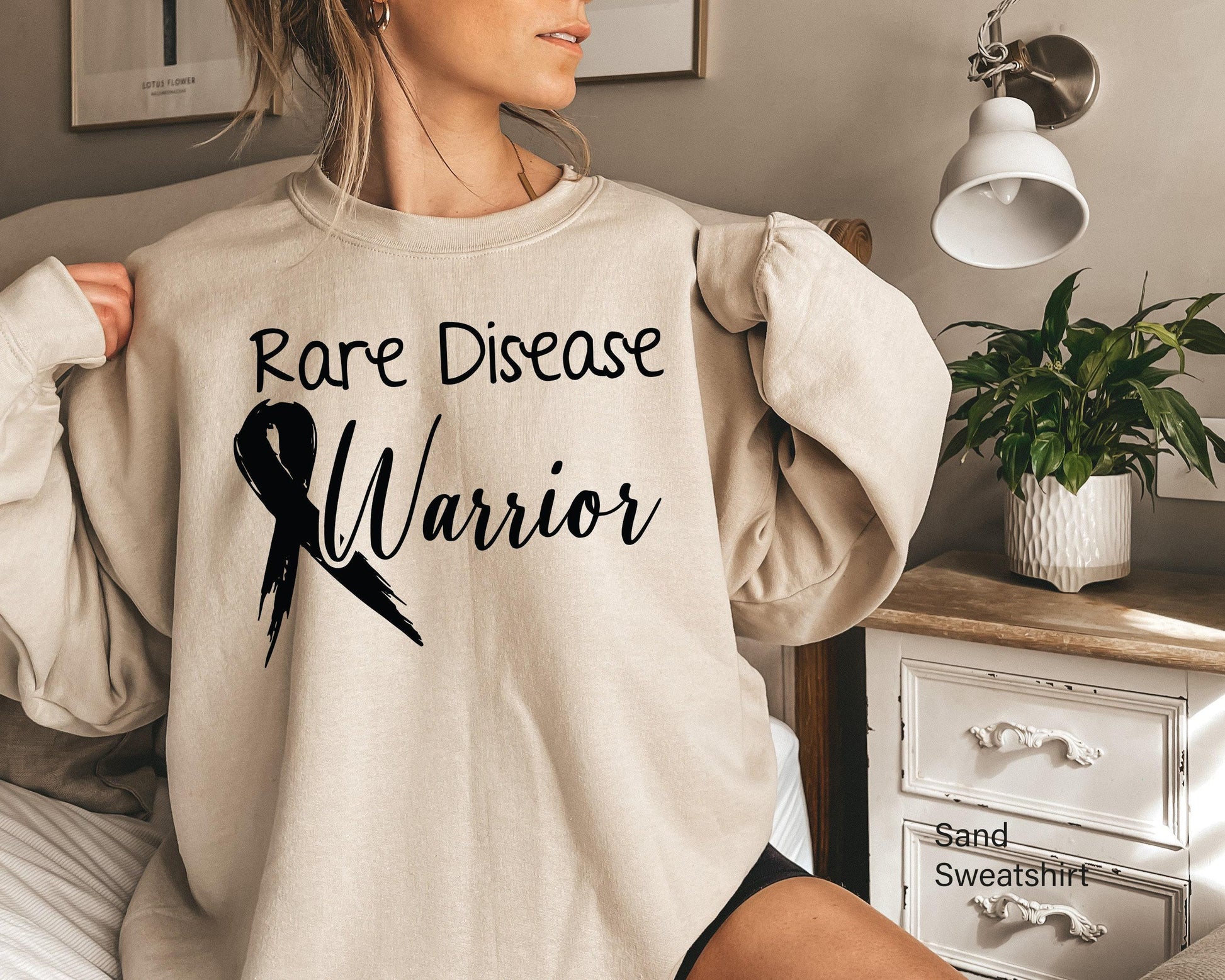 Rare Disease Awareness Shirt, Rare Disease Warrior Sweatshirt, Cancer Ribbon Shirt, Trendy Motivational Gifts, Cancer Survivor Hoodie