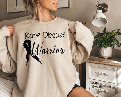 Rare Disease Awareness Shirt, Rare Disease Warrior Sweatshirt, Cancer Ribbon Shirt, Trendy Motivational Gifts, Cancer Survivor Hoodie