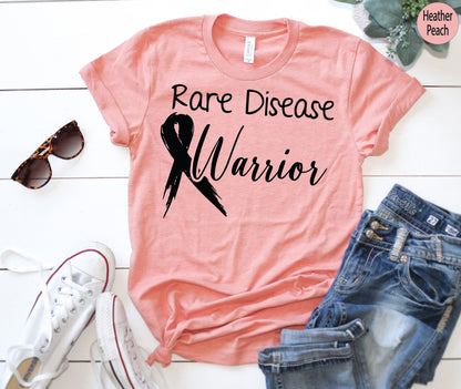 Rare Disease Awareness Shirt, Rare Disease Warrior Sweatshirt, Cancer Ribbon Shirt, Trendy Motivational Gifts, Cancer Survivor Hoodie