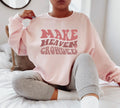 Women's Religious Shirt, Trendy Christian Sweatshirt, Make Heaven Crowded Shirt, Bible Verse Hoodie, Faith Shirt, Cute Christian Gifts