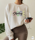 Aesthetic Figure Skating Sweatshirt, Women's Ice Skating Shirt, Figure Skater Hoodie, Cute Figure Skating Gifts, Ice Skater Tshirt