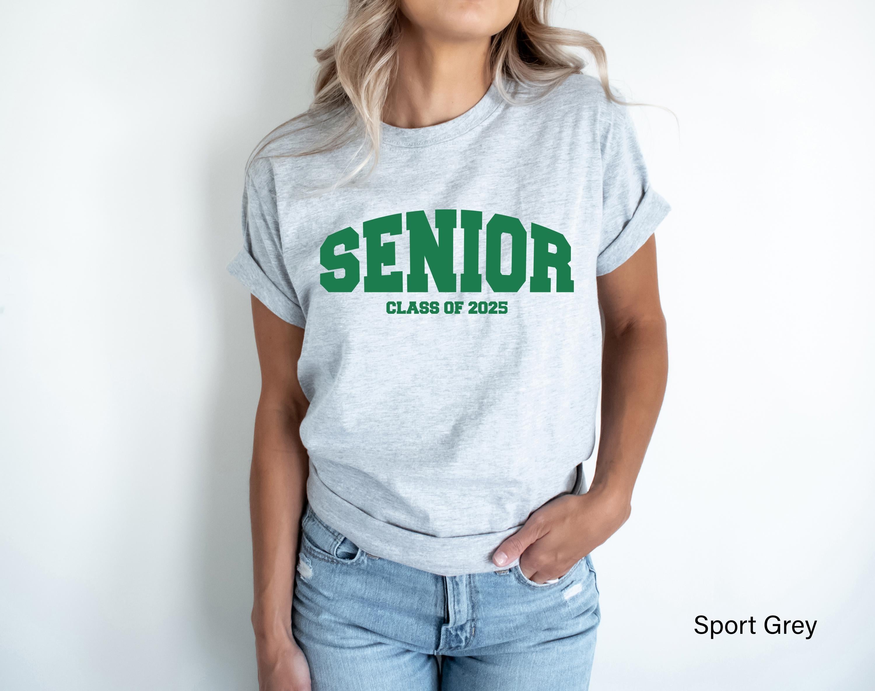 Senior 2025 Sweatshirt, Women's Class Of 2025 Shirt, College Senior Grad Gift, High School Graduation Gifts For Her, Senior Hoodie