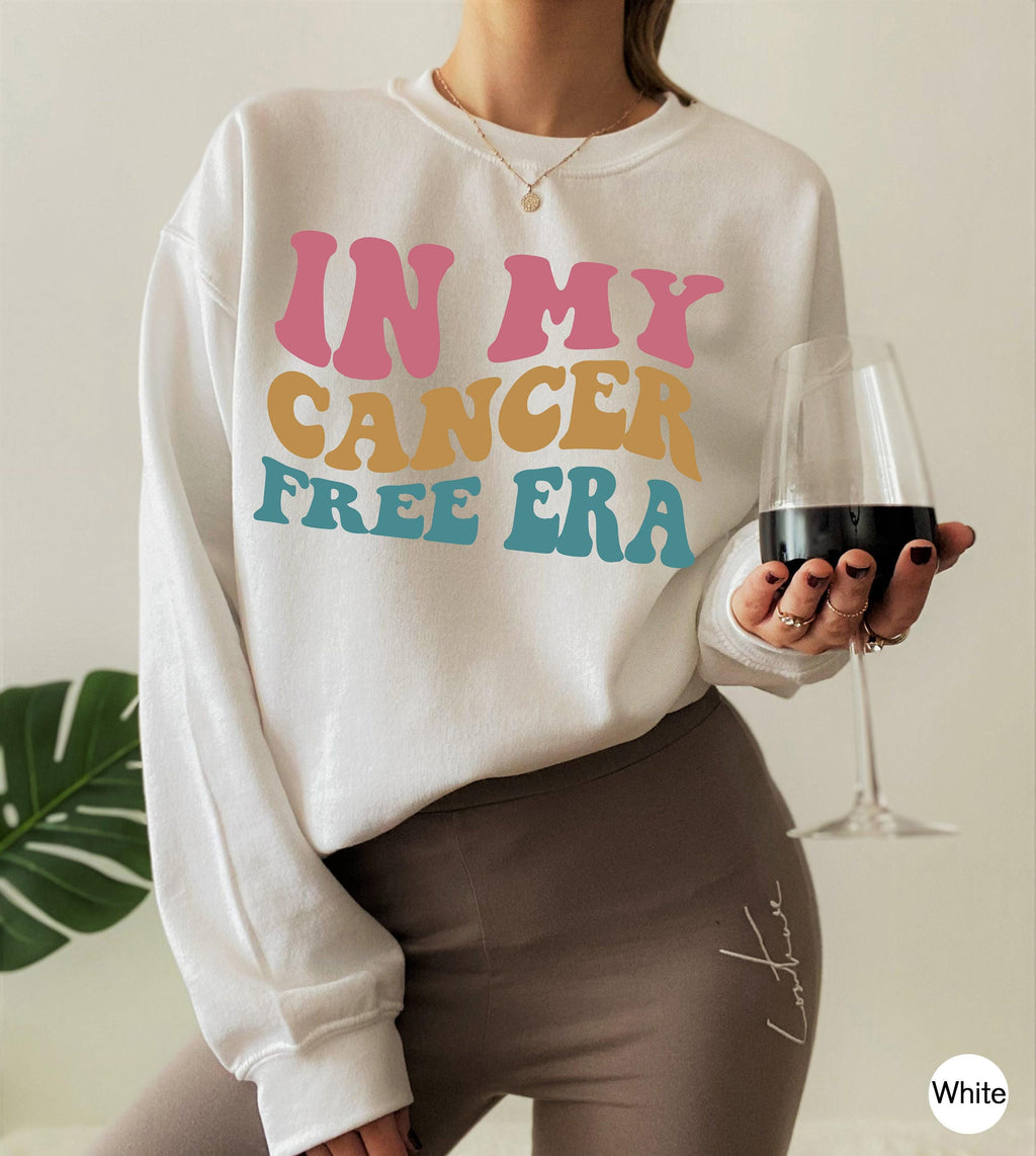 In My Cancer Free Era Sweatshirt | Cancer Survivor Gift For Women, Cancer Gifts For Her, Cancer Patient Gifts, Cancer Fighter Gift