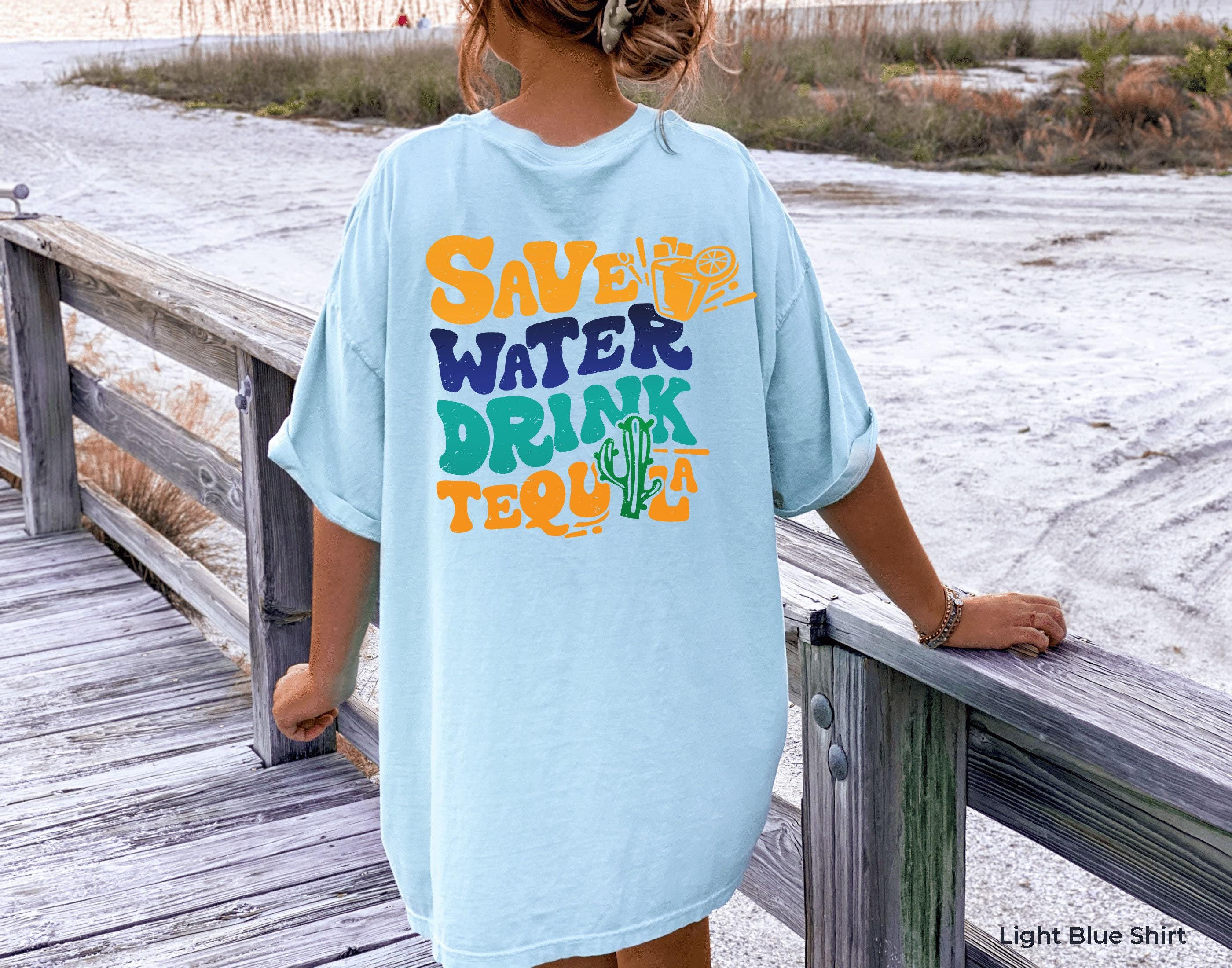 Save Water Drink Tequila Hoodie | Funny Drinking Tee, Custom Birthday Gift, Personalized Gifts, Custom Text Shirt, Custom Quote Shirt
