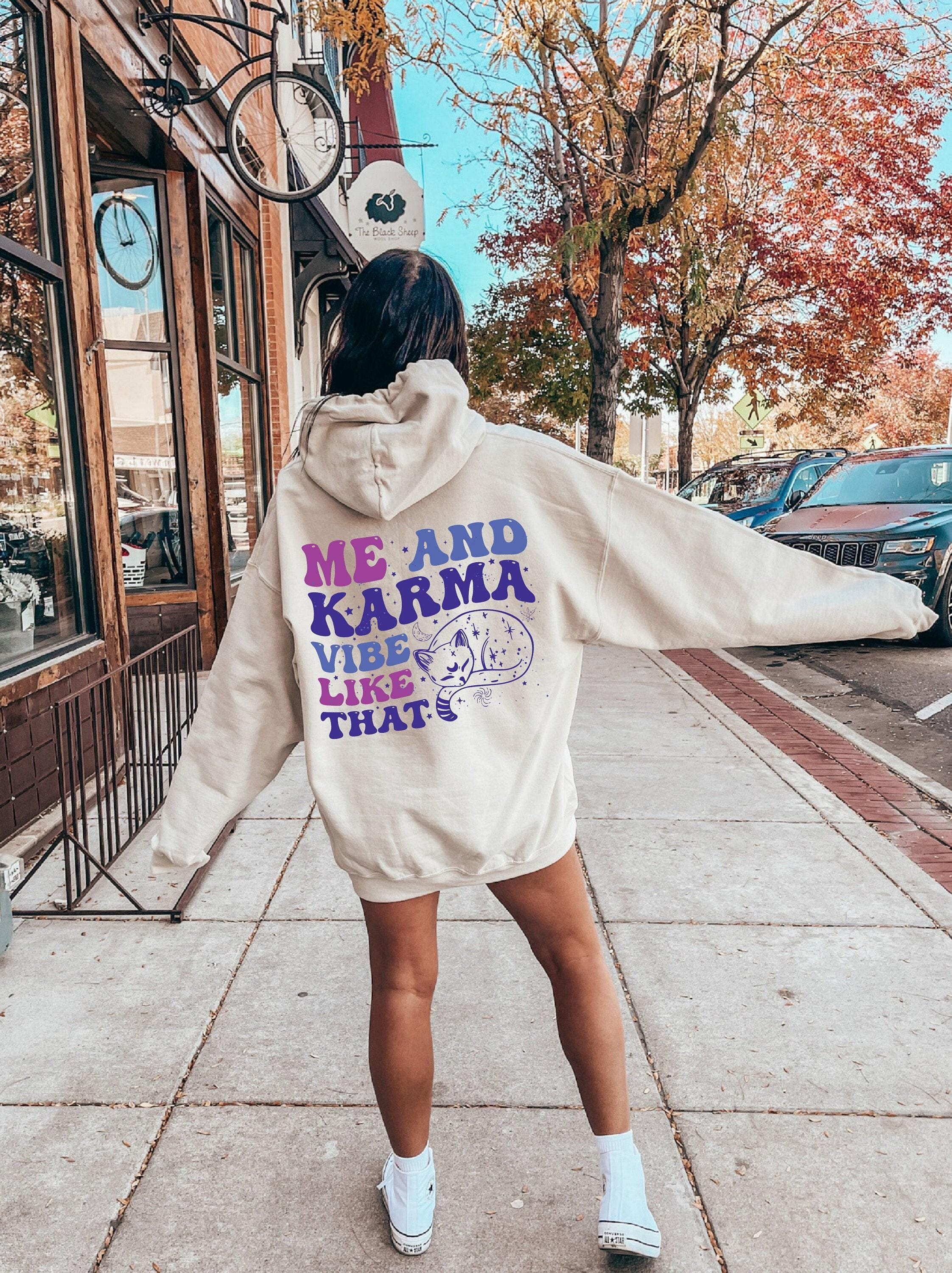 Karma Vibes Shirt | Cozy Y2K Aesthetic Gift for Women, Bestie Gift Tshirt, Spiritual Energy Tee, Spiritual Quote Tee, Good Energy Tshirt