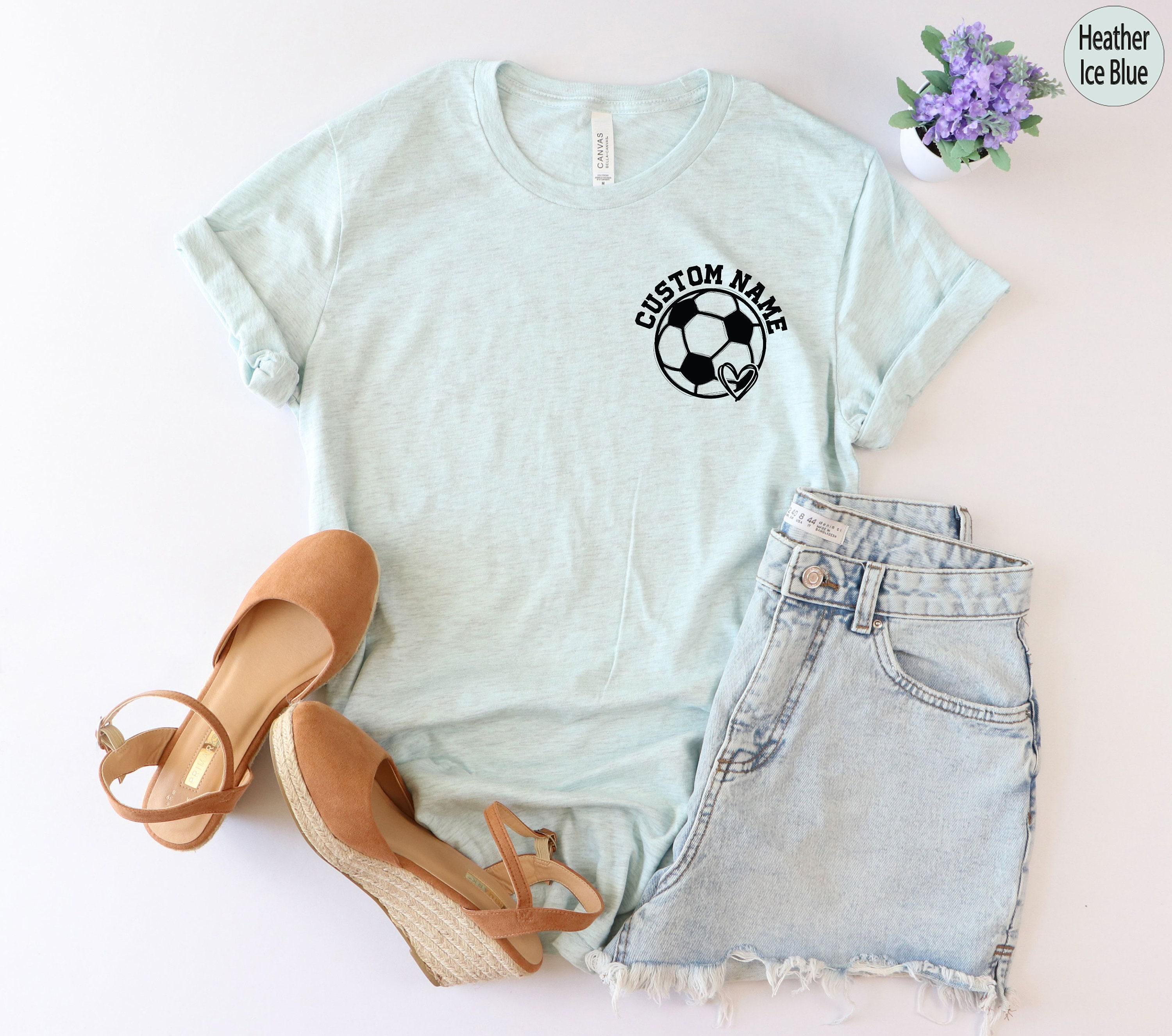 Custom Soccer Sweatshirt | Personalized Soccer Player Gifts, Soccer Lover Gifts, Soccer Team Shirt, Custom Mascot Shirt, Custom Sports Shirt