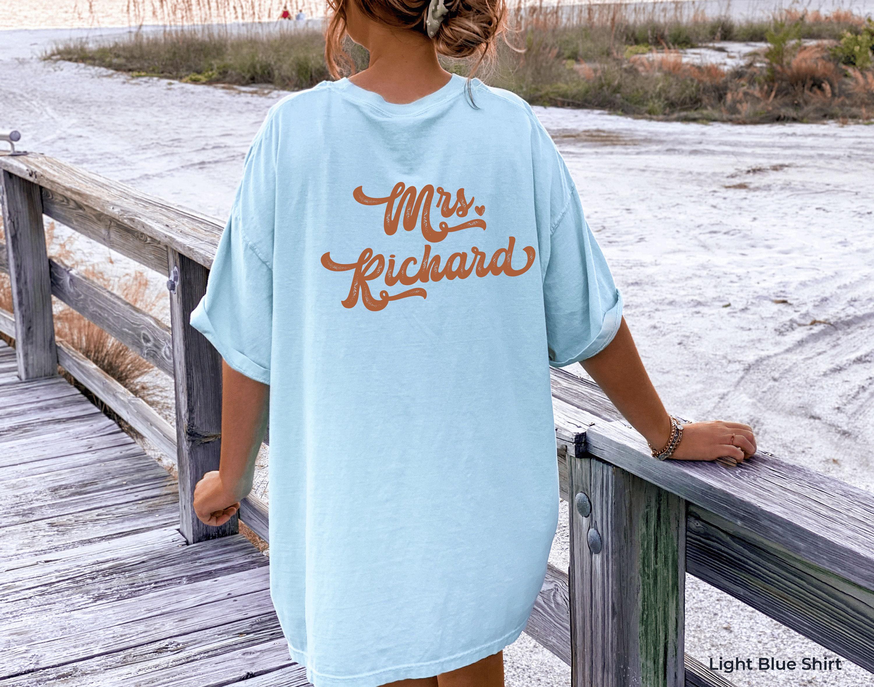 Custom Mrs Hoodie | Personalized Bride Sweatshirt, Bridal Party Gifts, Bridal Shower Gifts, Custom Wedding Gifts, Engage