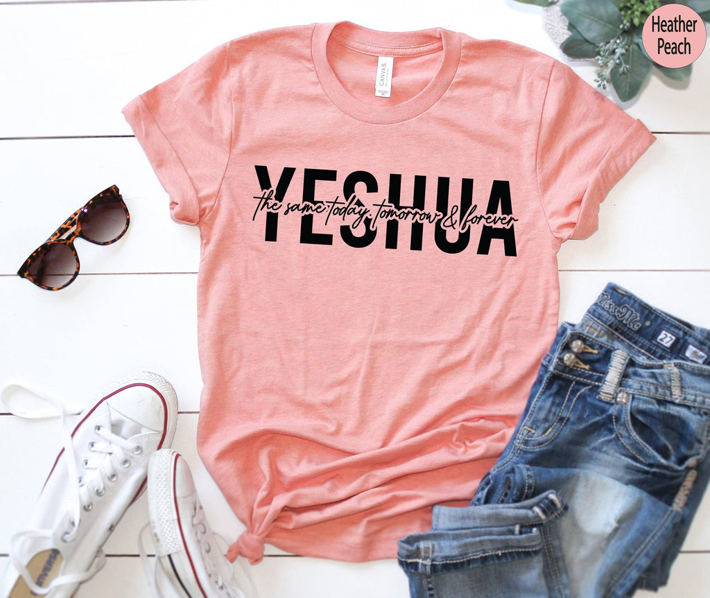 Yeshua Shirt | Christian Sweatshirt, Aesthetic Jesus Gift, Religious Gifts, Spiritual Gifts, Christian Gift Shirt, Scripture Quotes Tee