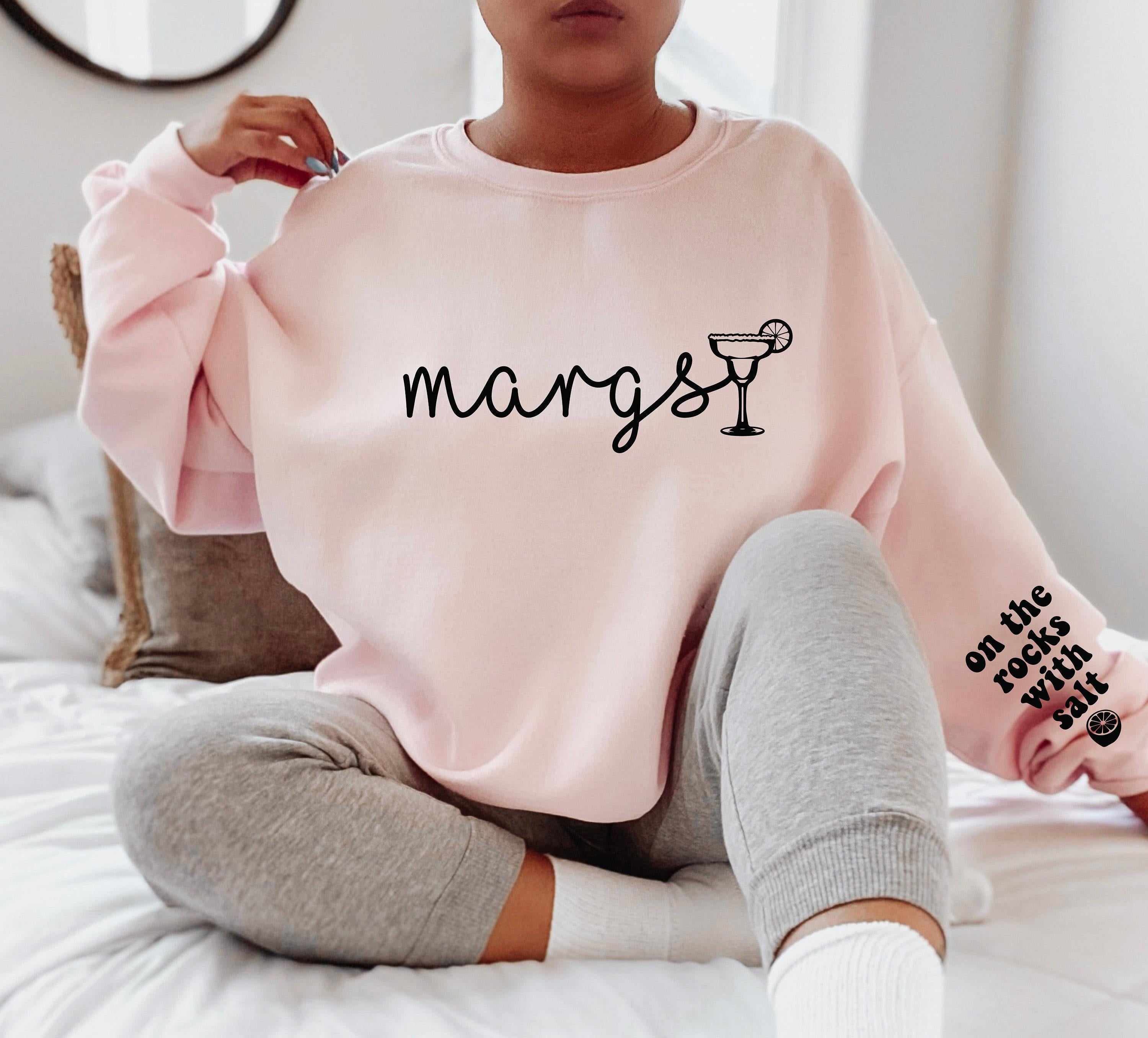 Margarita Sweatshirts | On The Rocks With Salt Shirt, Book Launch Gift, Future Bestselling T, Women'S Writing Tee, Authors Club Hoodie
