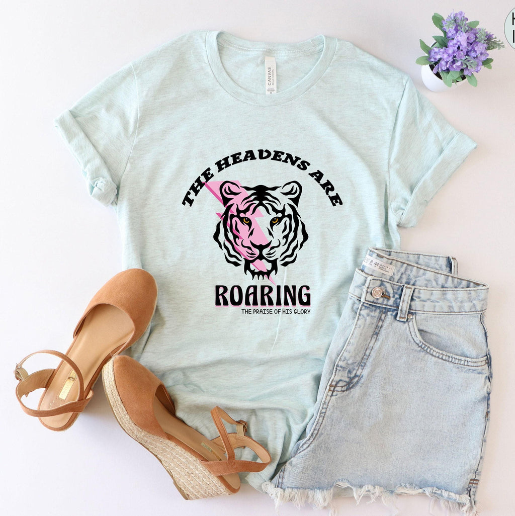 The Heavens Are Roaring Sweatshirt | Bible Verse Shirt, Psalm 19 1 Shirt, Christian Hoodie, Scripture Quotes, Christian Streetwear