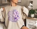 Epilepsy Awareness Shirt | Mental Health Sweatshirt, Epilepsy Mom Gift, We Wear Purple Tee, Purple Ribbon Tee, Epilepsy Warrior Tee, Fighter