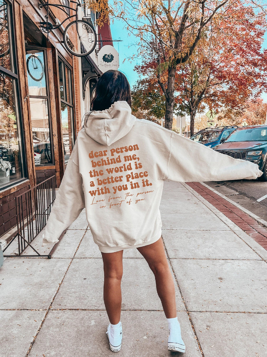 Dear Person Behind Me Hoodie | Women's Mental Health Shirt, Unique Gifts For Her, Mental Health Gift, Self Love Tshirt, You Are Enough Shirt