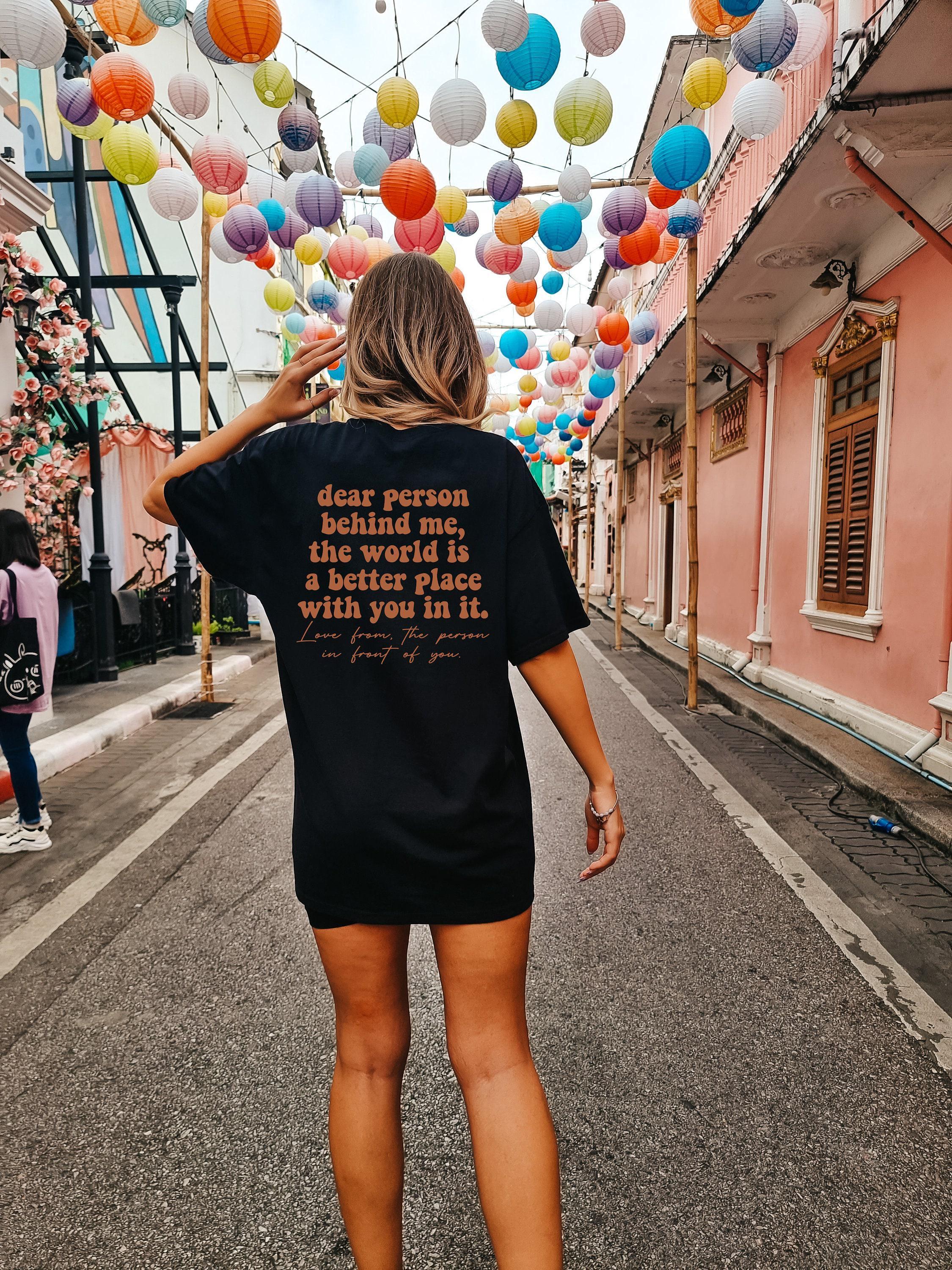 Dear Person Behind Me Hoodie | Women's Mental Health Shirt, Unique Gifts For Her, Mental Health Gift, Self Love Tshirt, You Are Enough Shirt