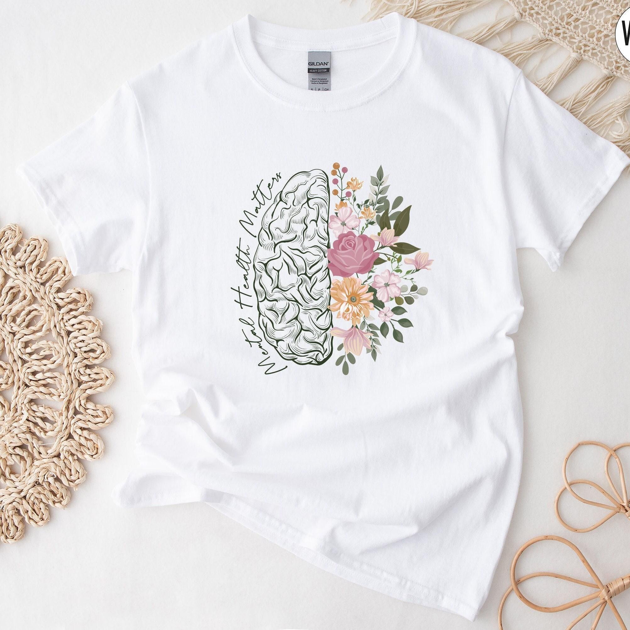 Brain Anatomy Shirt, Nurse Shirt, Womens Nursing School Shirt, Nursing Student Anatomical Layout Brain Shirt, New Nursing Shirt