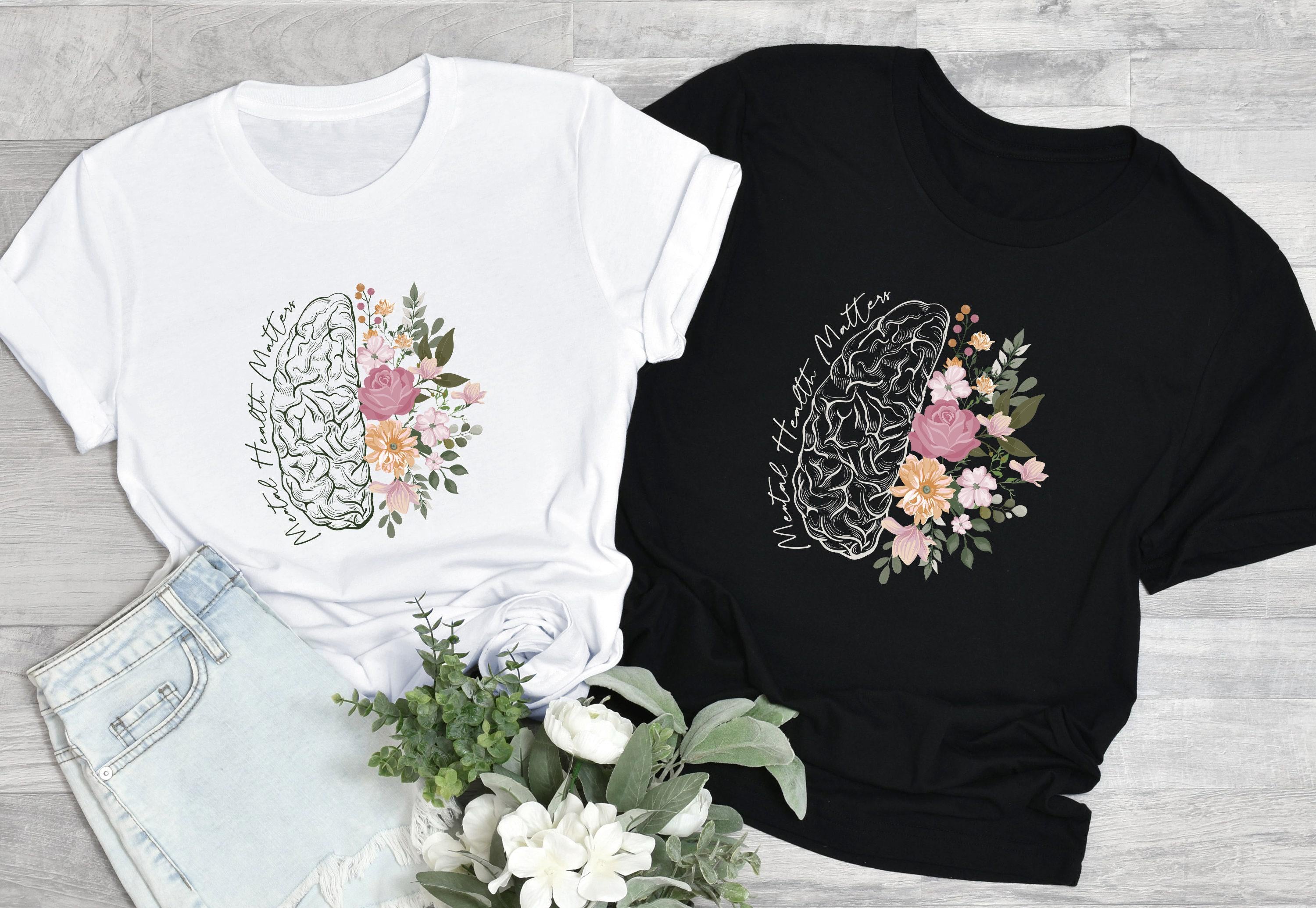 Brain Anatomy Shirt, Nurse Shirt, Womens Nursing School Shirt, Nursing Student Anatomical Layout Brain Shirt, New Nursing Shirt