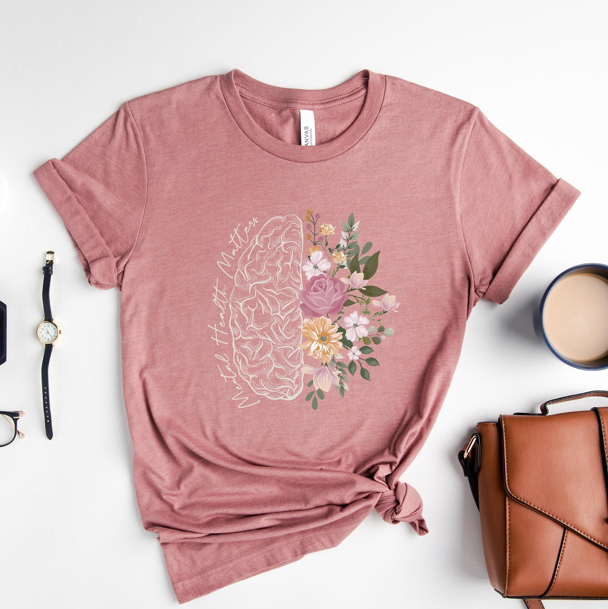 Brain Anatomy Shirt, Nurse Shirt, Womens Nursing School Shirt, Nursing Student Anatomical Layout Brain Shirt, New Nursing Shirt