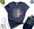 Brain Anatomy Shirt, Nurse Shirt, Womens Nursing School Shirt, Nursing Student Anatomical Layout Brain Shirt, New Nursing Shirt