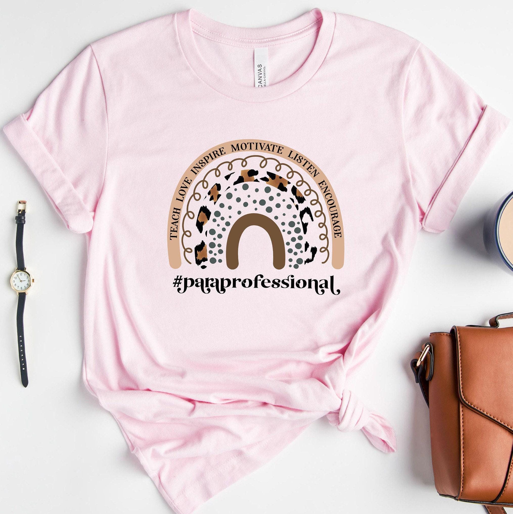 Cute Teacher Aide Shirt | Paraprofessional Shirt, Preppy Paraprofessional Sweatshirt, Para Shirts, Teacher Appreciation Gifts, VSCO Hoodie