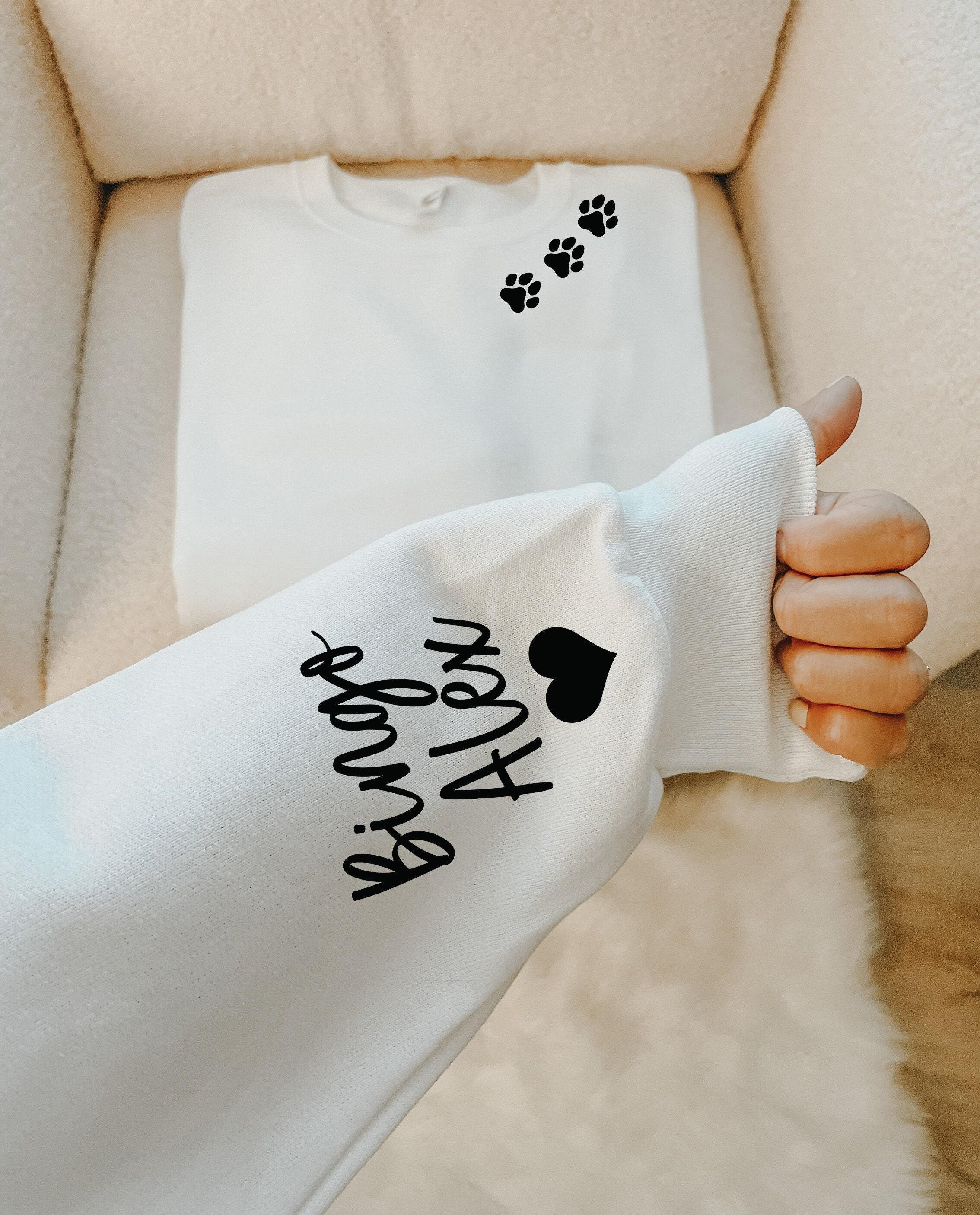 Custom Dog Owner Sweatshirt | Custom Dog Hoodie For Woman, Personalized Dog Shirt, Dog Mom Shirt, Dog Mom Gifts, Trendy 