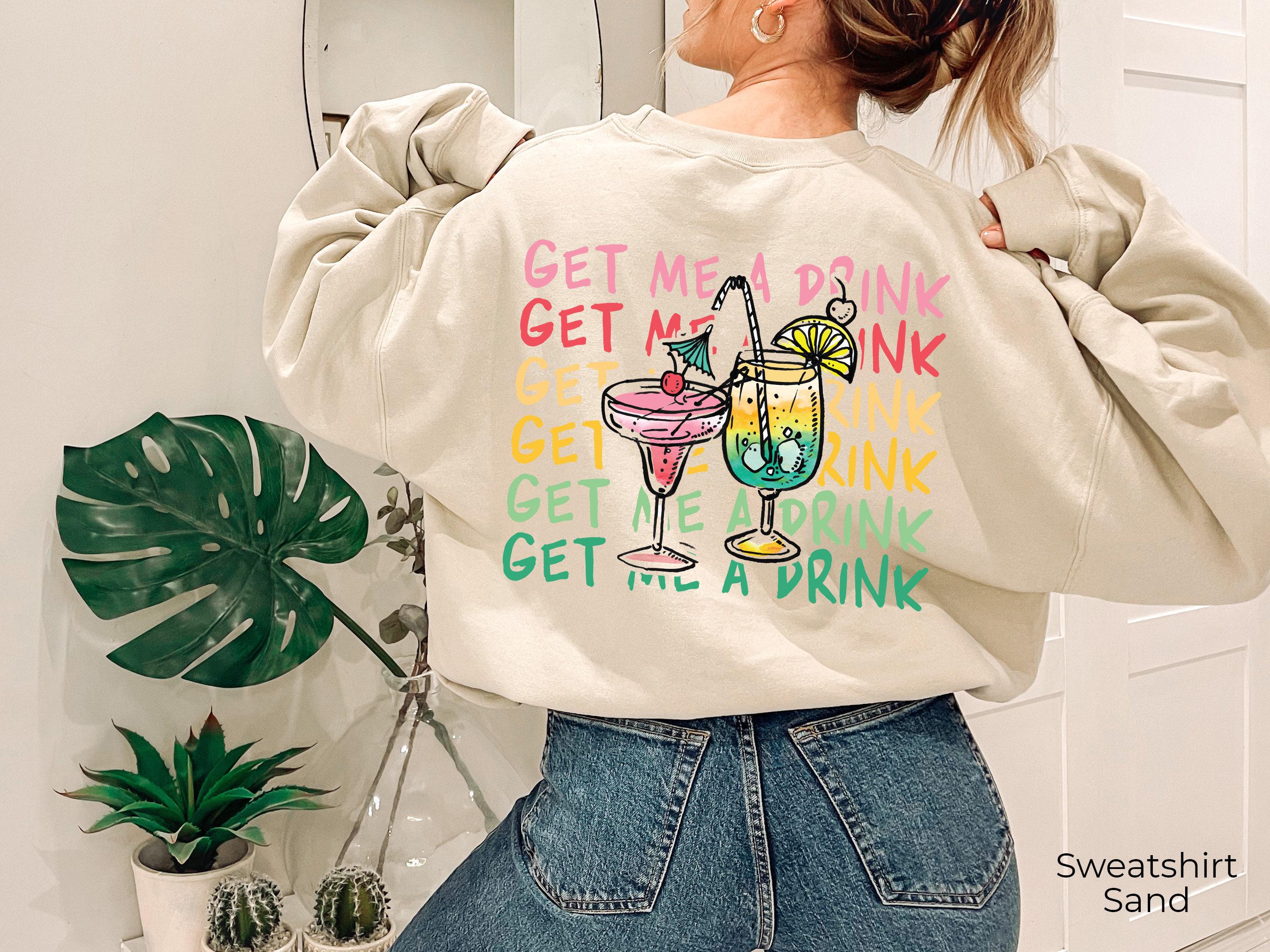 Aesthetic Hangover Hoodie | Cocktails Hoodie, Get a Drink Shirt For Friend, College Party Shirt, Tequila Shirt, Drinking Tshirt