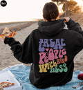 Treat People With Kindness Sweatshirt | Be Kind Shirt, Aesthetic Sweatshirt, Cute Mental Health Shirt, Groovy Trendy Hoodie, graphic tee