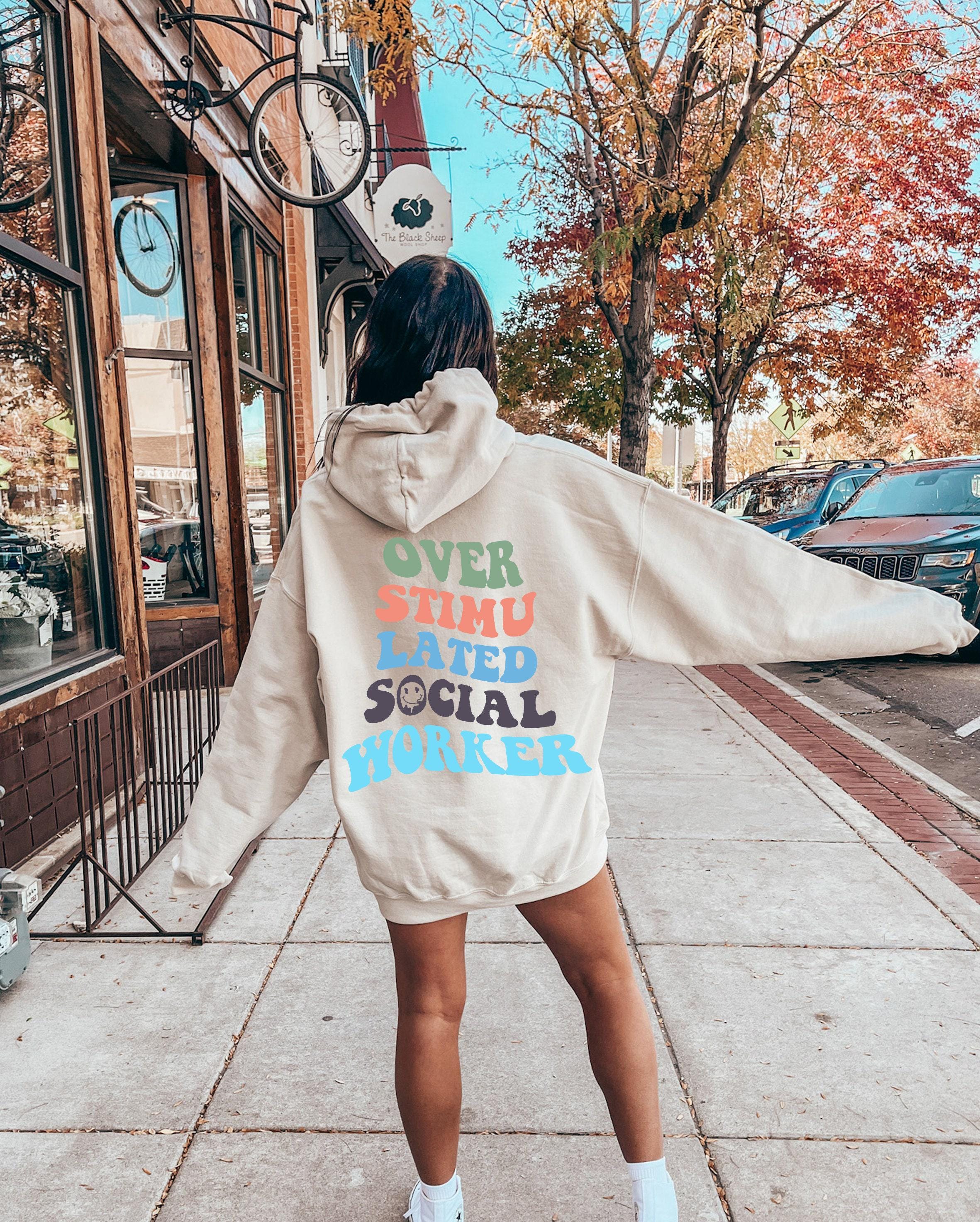 Funny Social Worker Sweatshirt | Social Worker Gift, Social Work Sweatshirt, MSW Sweatshirt, BSW Sweatshirt, social worker tshirt