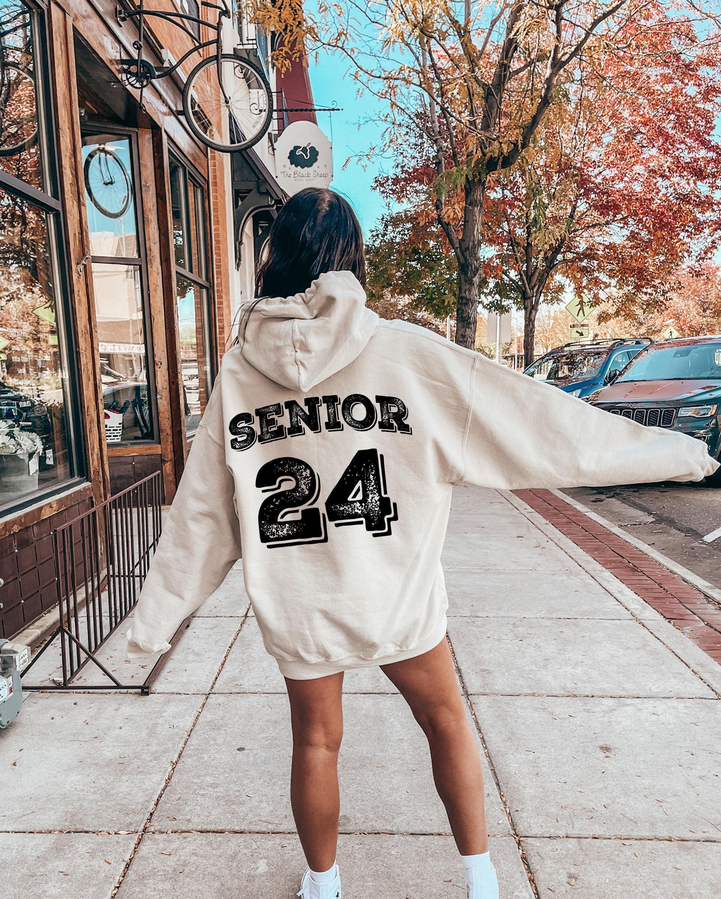 Senior 2024 Sweatshirt | Class of 2024 Sweatshirt, Senior Sweatshirt, Class of 2024, Senior 2024, senior hoodie, coquette senior