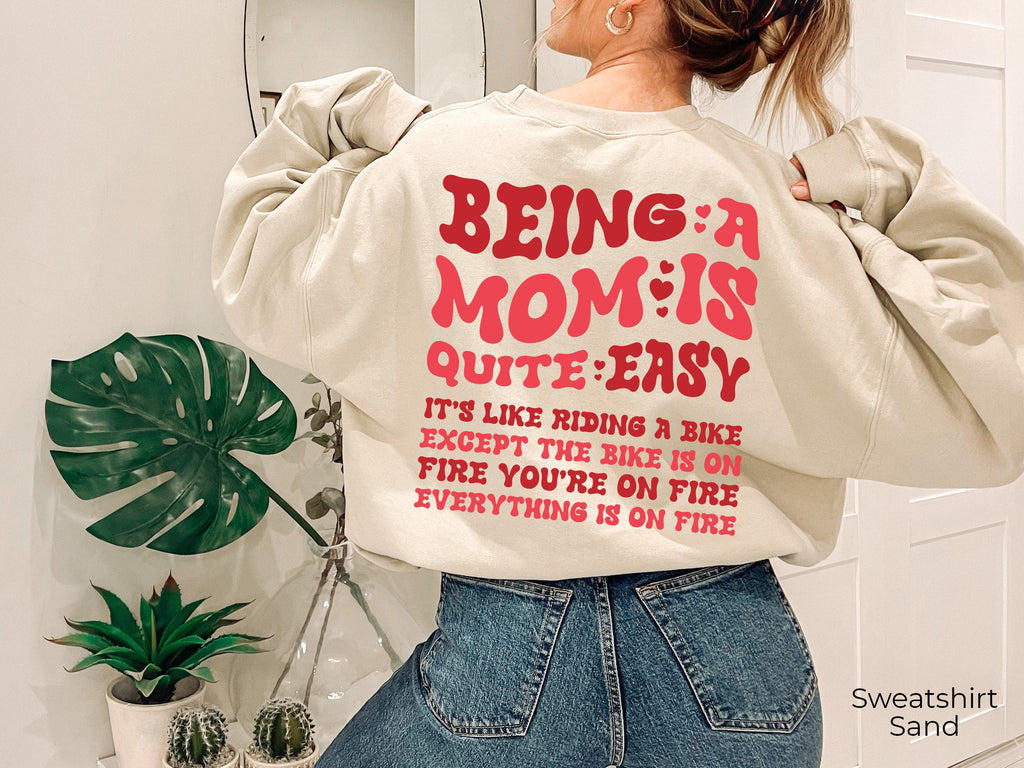 Funny Mom Sweatshirt | Sarcastic Mom Sweatshirt, Mom Life Sweatshirt, Gift for Mom, Mothers Day Gift, tired moms club, sarcastic mama hoodie