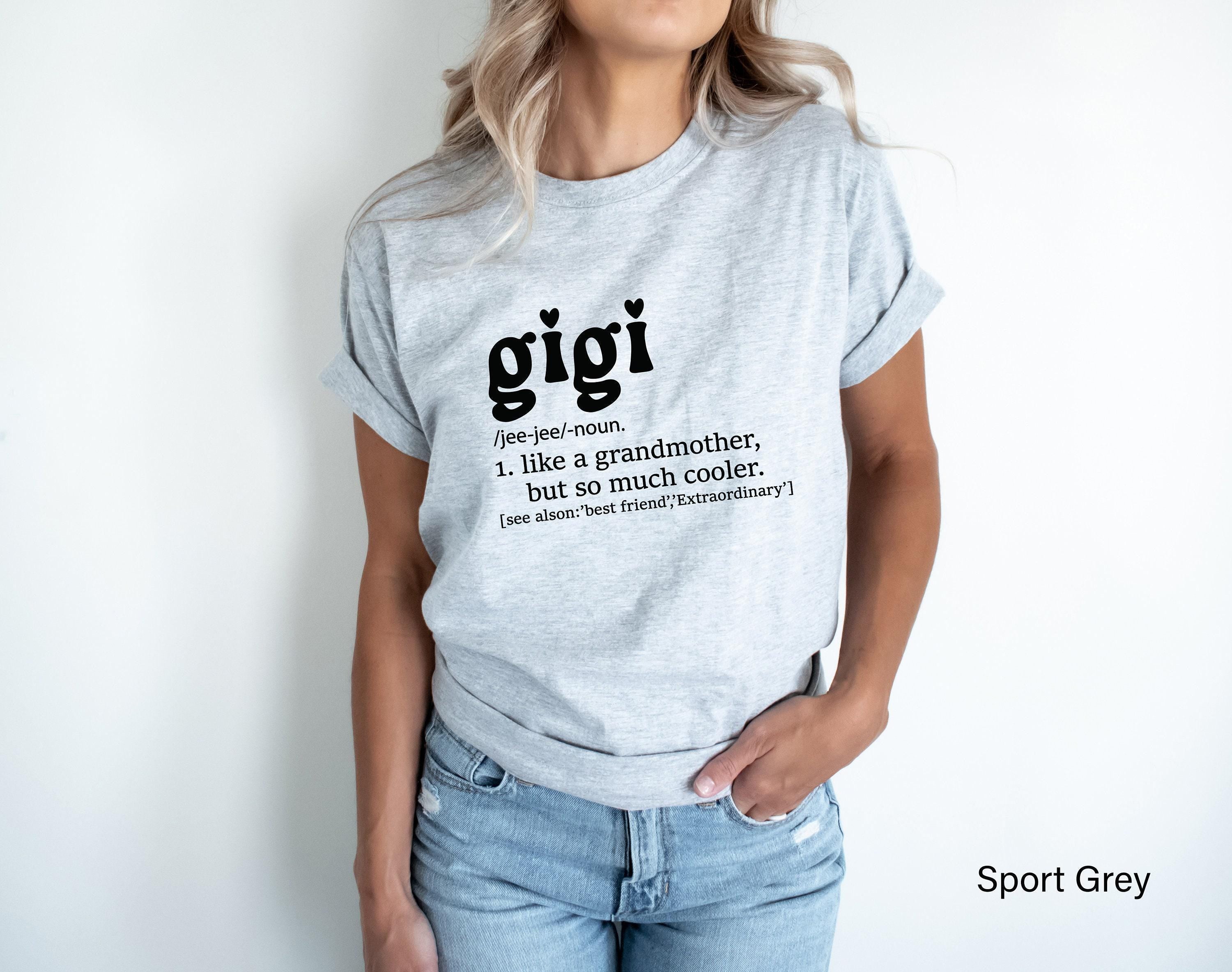 Gigi Shirt | Gigi T Shirt, Mothers Day Gift for Gigi, Birthday Gift for Gigi, Gigi T-Shirt, personalized gigi, comfort colors gigi