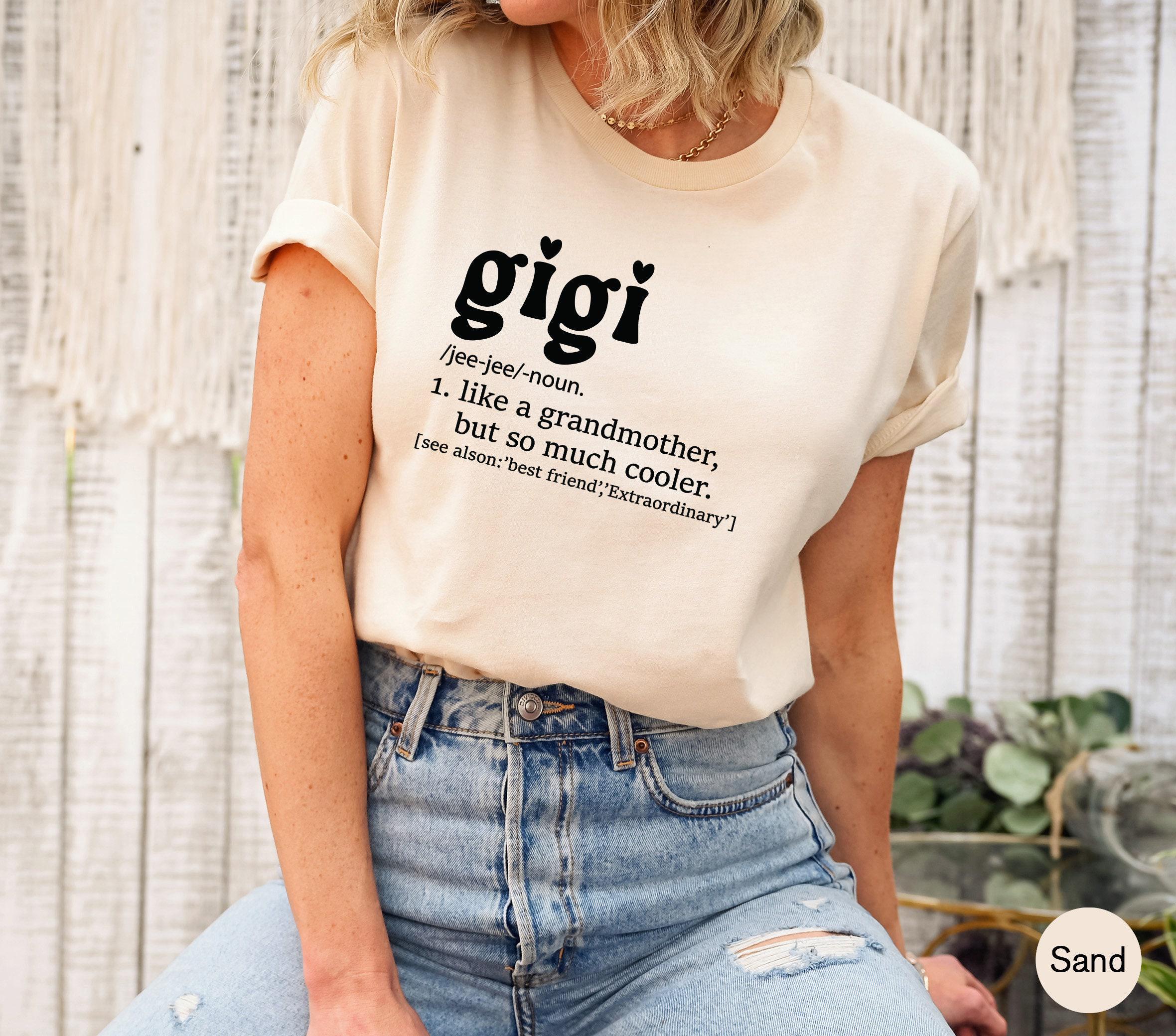Gigi Shirt | Gigi T Shirt, Mothers Day Gift for Gigi, Birthday Gift for Gigi, Gigi T-Shirt, personalized gigi, comfort colors gigi