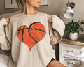 Cute Basketball Graphic Shirt, Women's Basketball Sweatshirt, Basketball Player Gifts, Basketball Mom Hoodie, Basketball Coach Gifts