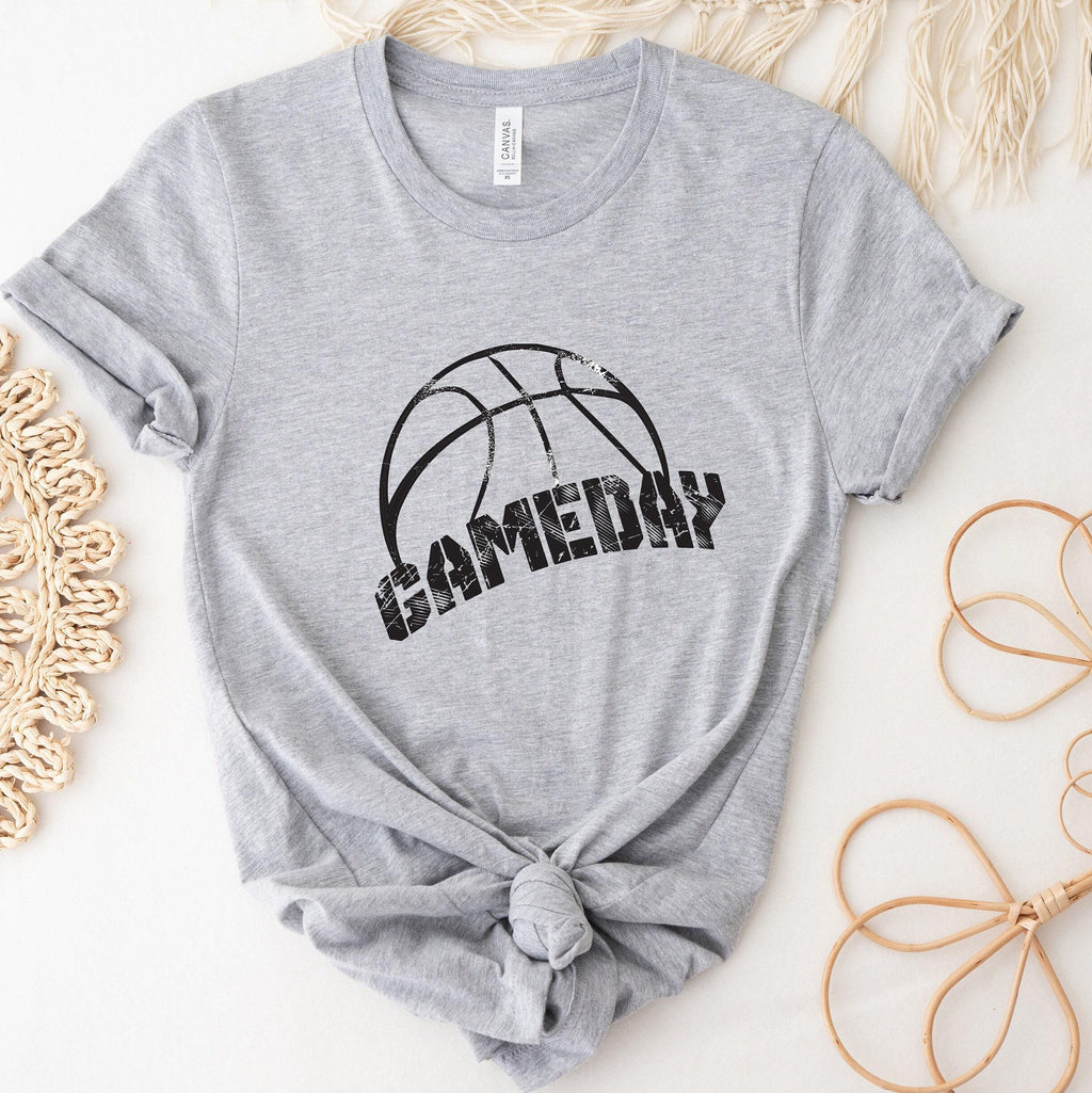 Basketball Game Day Sweatshirt, Women's Basketball Shirt, Basketball Player Hoodie, Basketball Graphic Tee, Basketball Coach Gifts