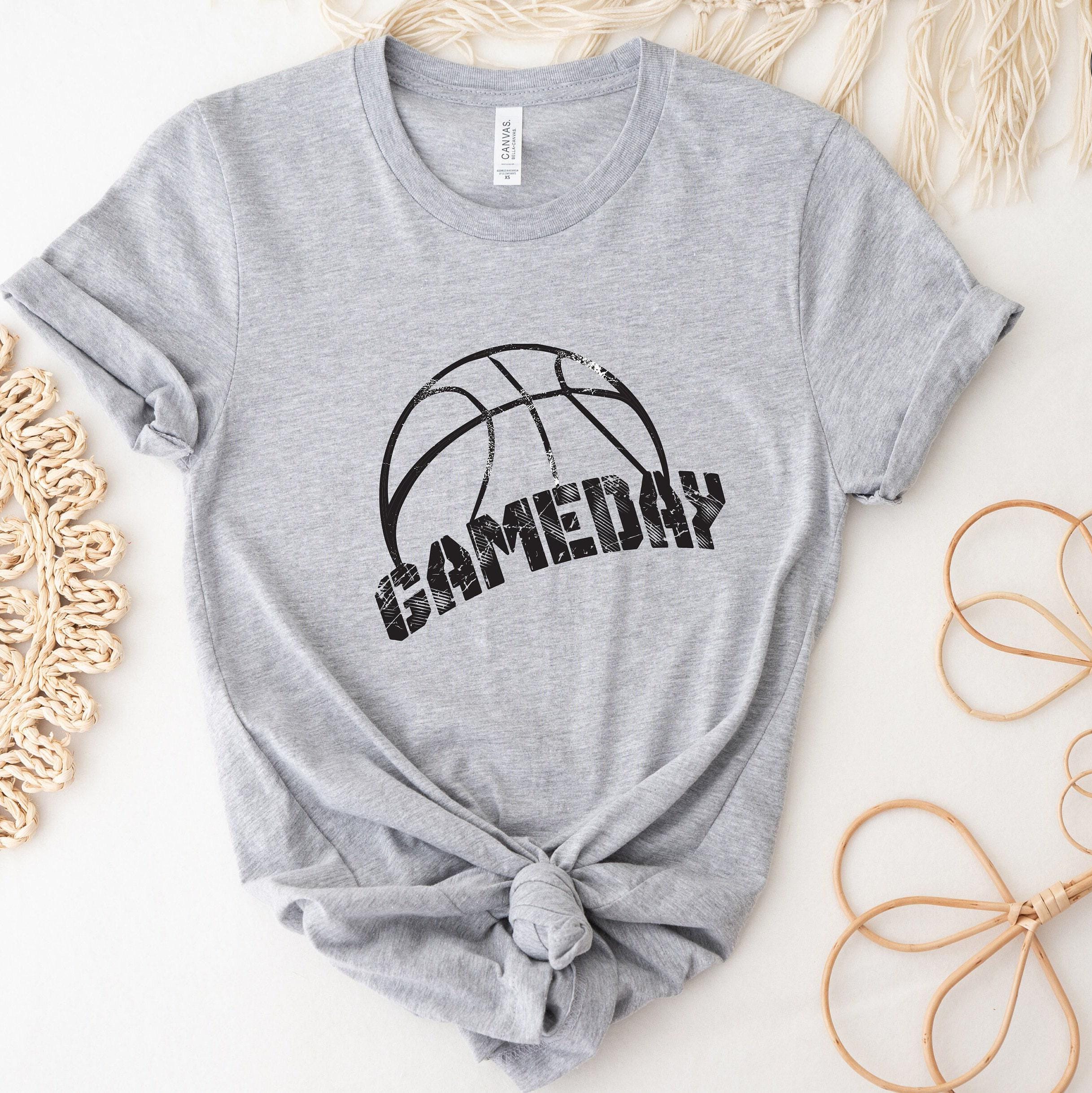 Basketball Game Day Sweatshirt, Women's Basketball Shirt, Basketball Player Hoodie, Basketball Graphic Tee, Basketball Coach Gifts