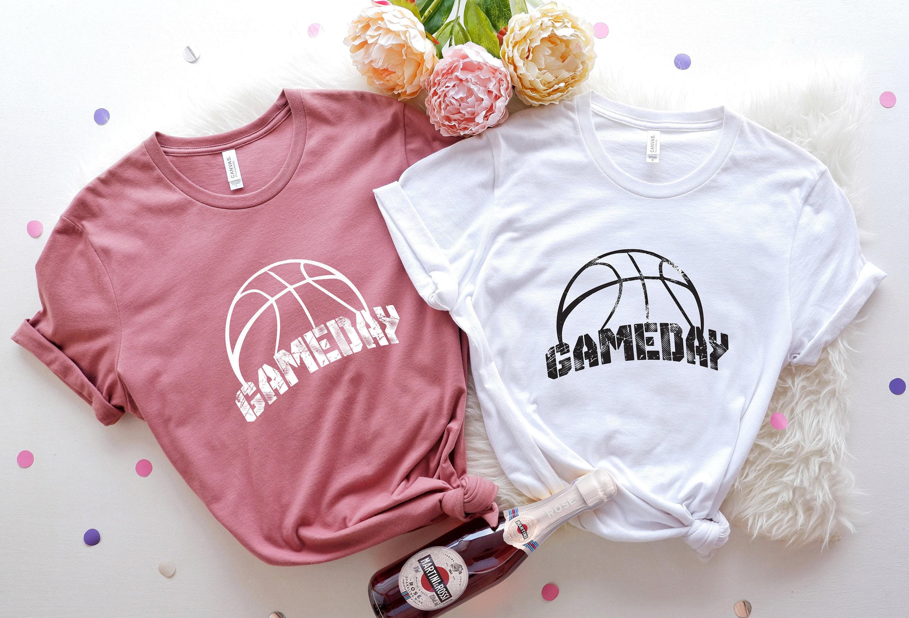 Basketball Game Day Sweatshirt, Women's Basketball Shirt, Basketball Player Hoodie, Basketball Graphic Tee, Basketball C