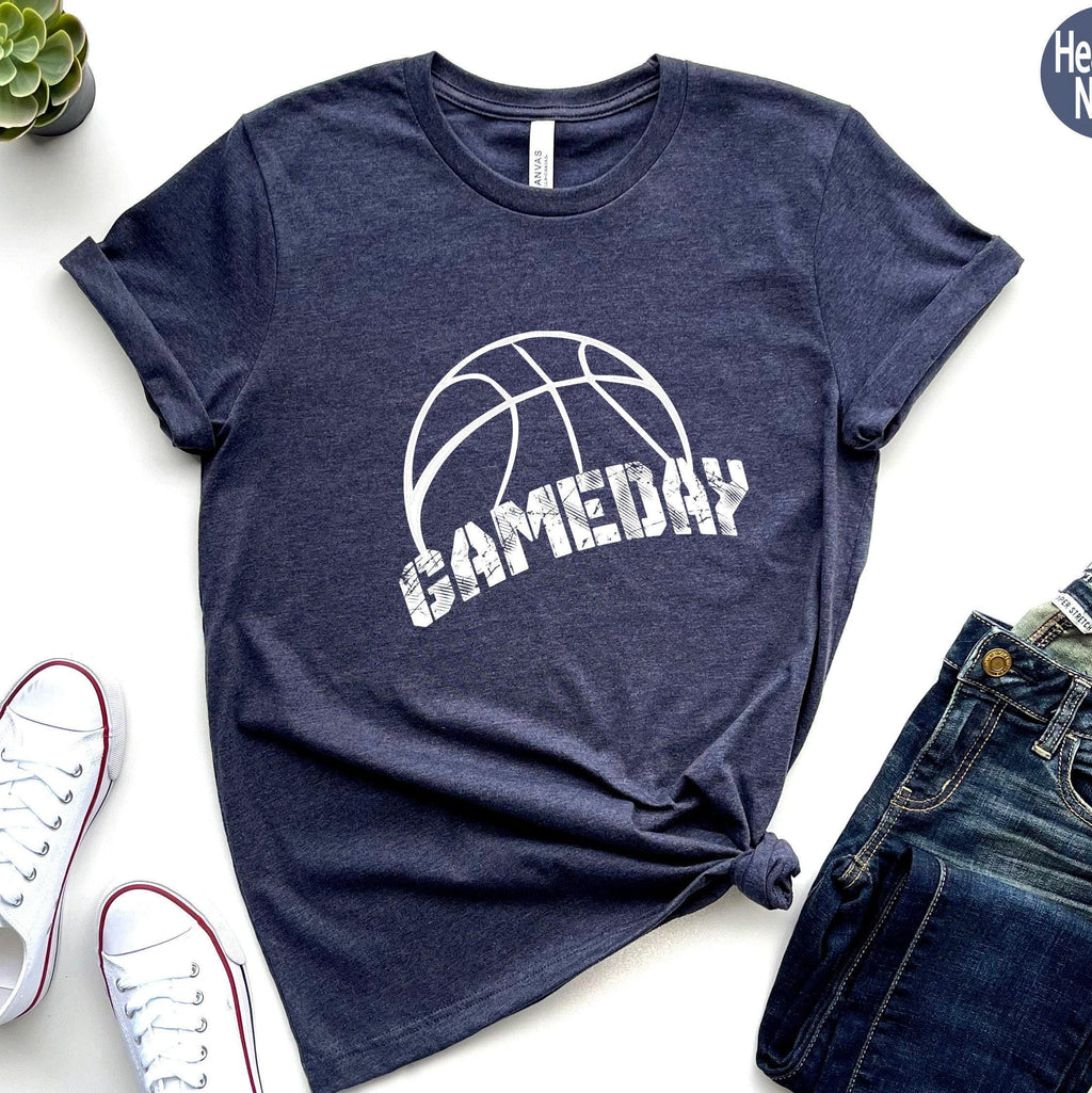 Basketball Game Day Sweatshirt, Women's Basketball Shirt, Basketball Player Hoodie, Basketball Graphic Tee, Basketball Coach Gifts