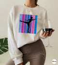 Aesthetic Ice Skating Sweatshirt, Women's Figure Skating Shirt, Figure Skater Hoodie, Cute Ice Skating Gifts, Skating Graphic Tee