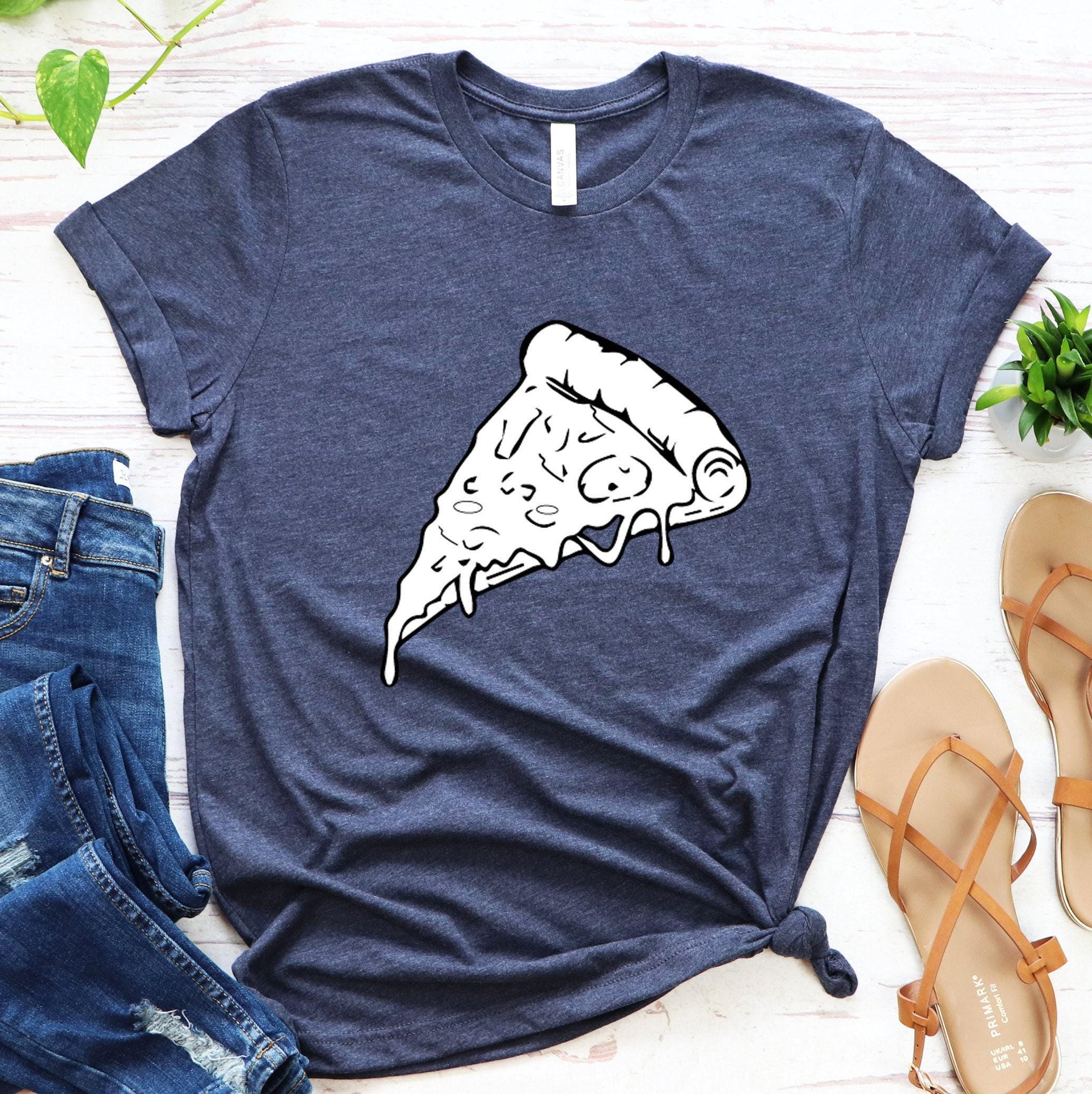 Funny Pizza Slice Sweatshirts, Pizza Shirts, Food Lover Gifts, Pizza Matching Family Shirts, Foodish Shirts, Trendy Fast